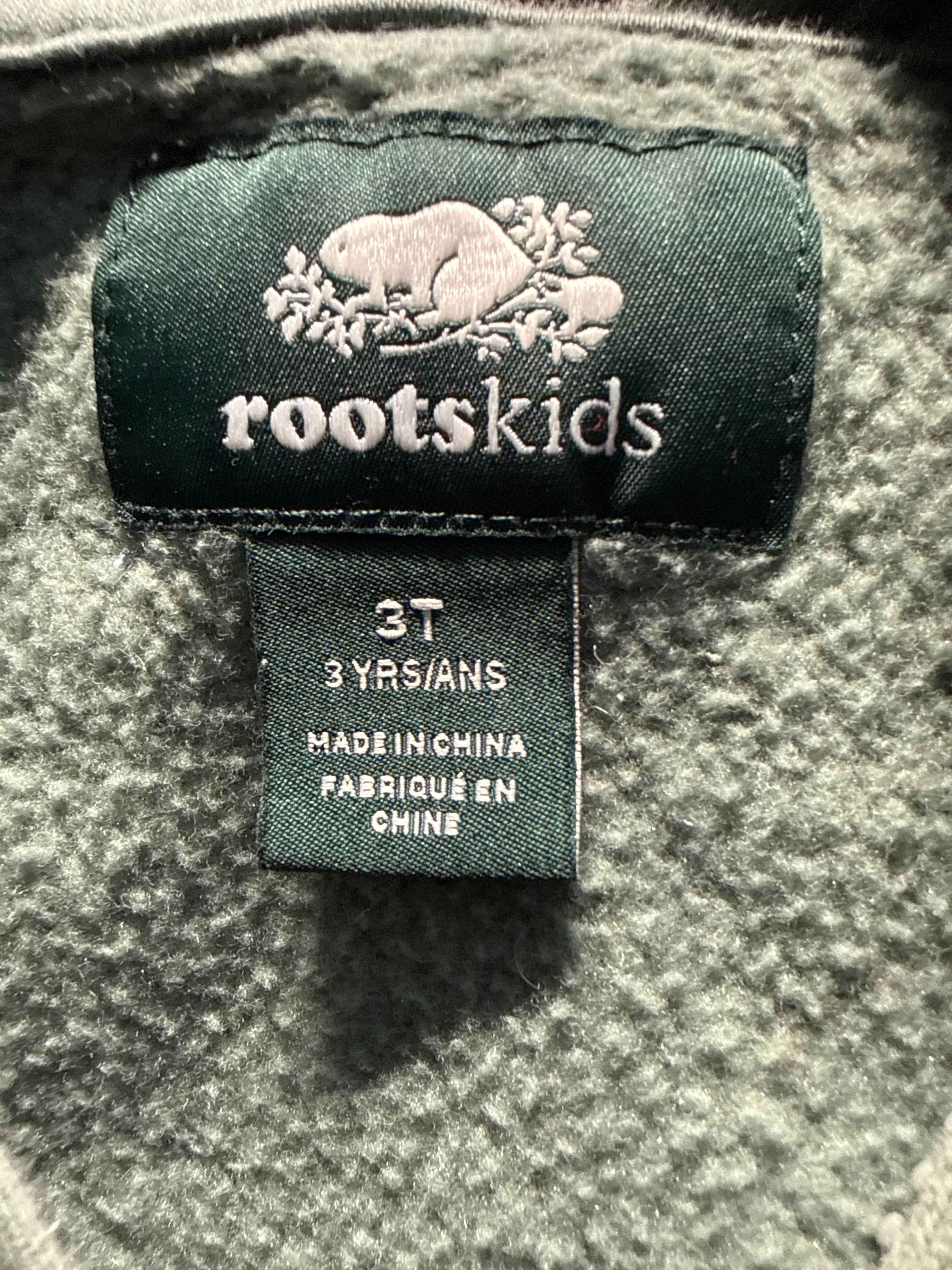 Roots 3T zip up sweatshirt hoodie - Ready Kids Canada