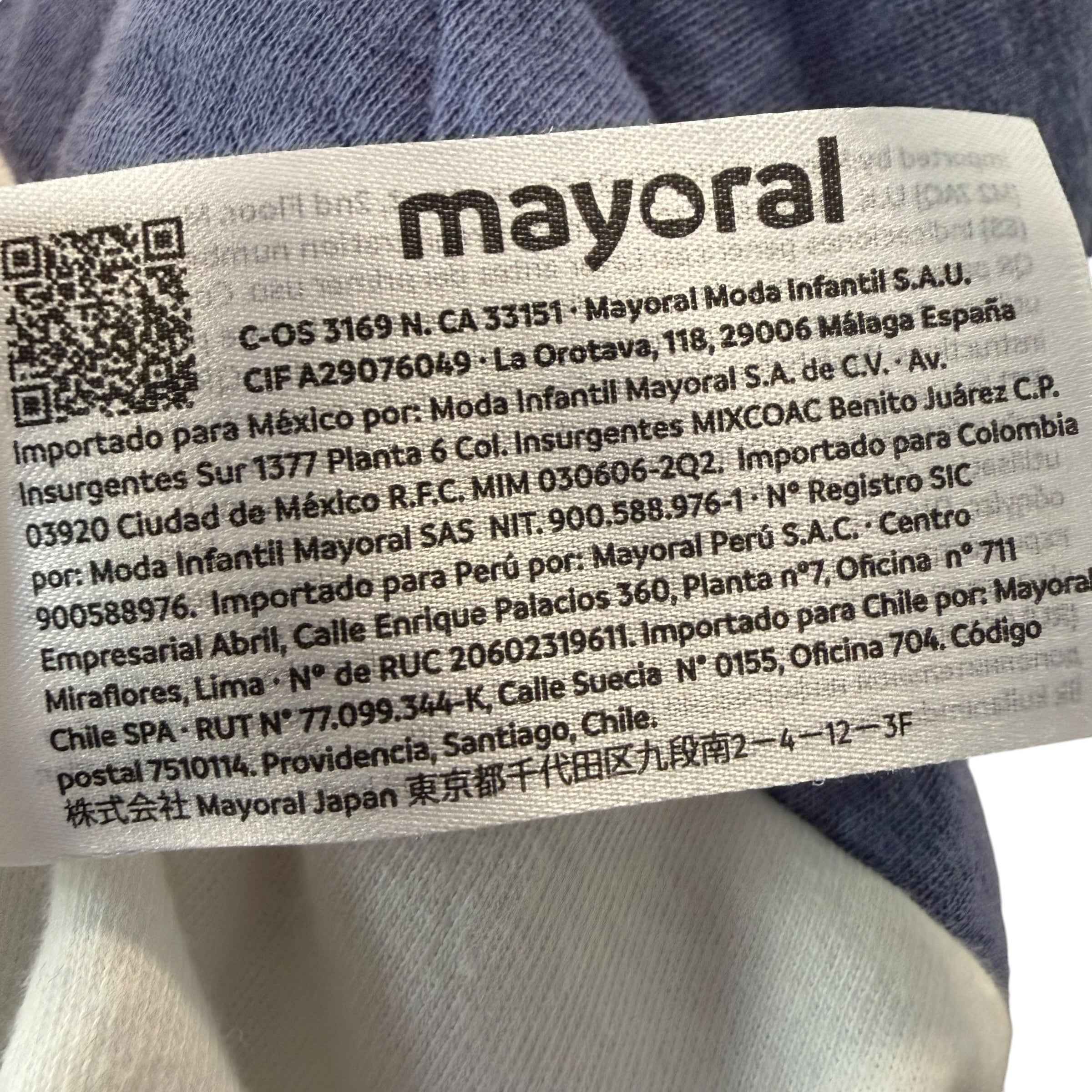 Mayoral Newborn Quilted Baby Jumper Romper with Attached Cream Collared Neckline (0-3 Months) - Ready Kids Canada