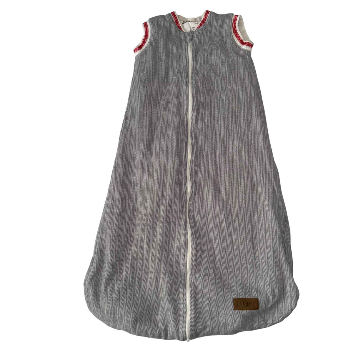 Juddlies Designs Cottage Collection Dream Sleep Sack – Gray Herringbone (6-18 Months, 2.5 TOG) - Ready Kids Canada