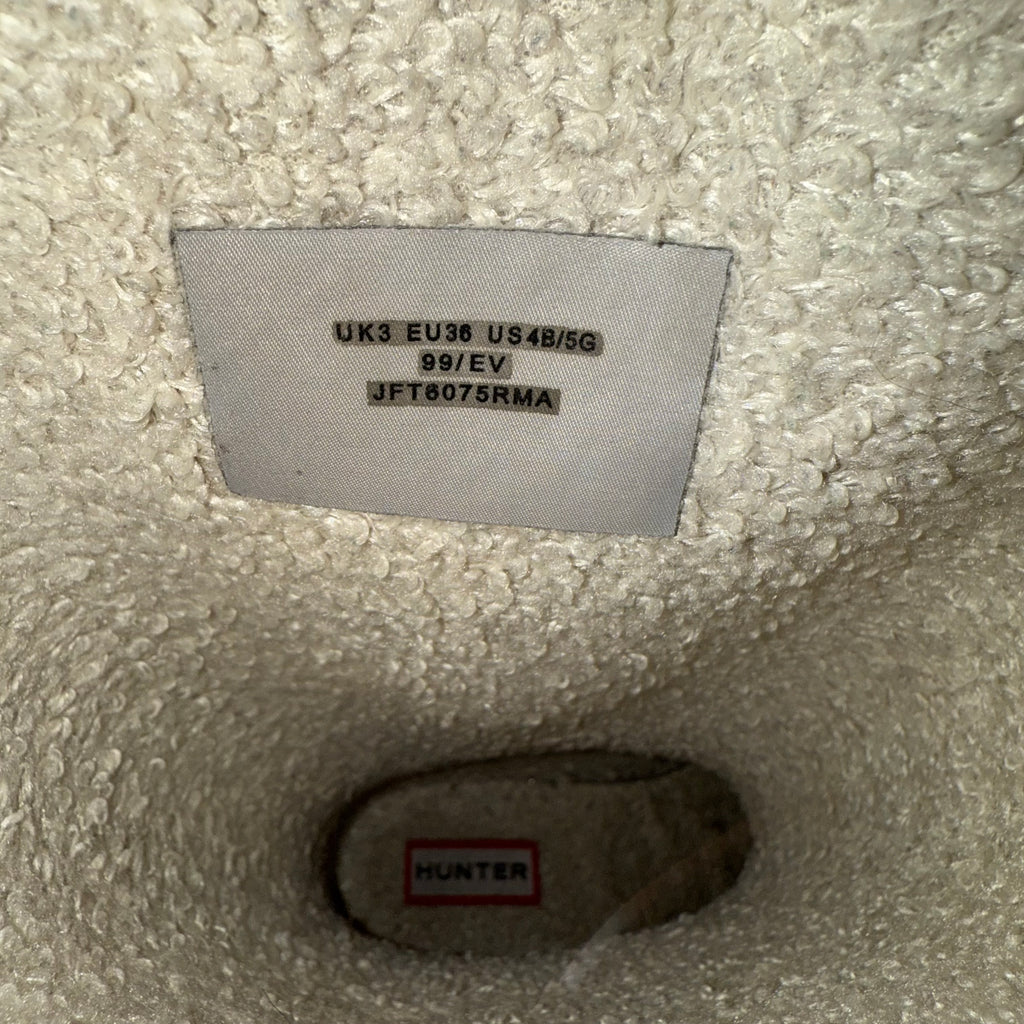 Hunter Original First Classic Insulated Rain Boots in Navy/Blue Frost (sizes boys' 4 or girls' 5)