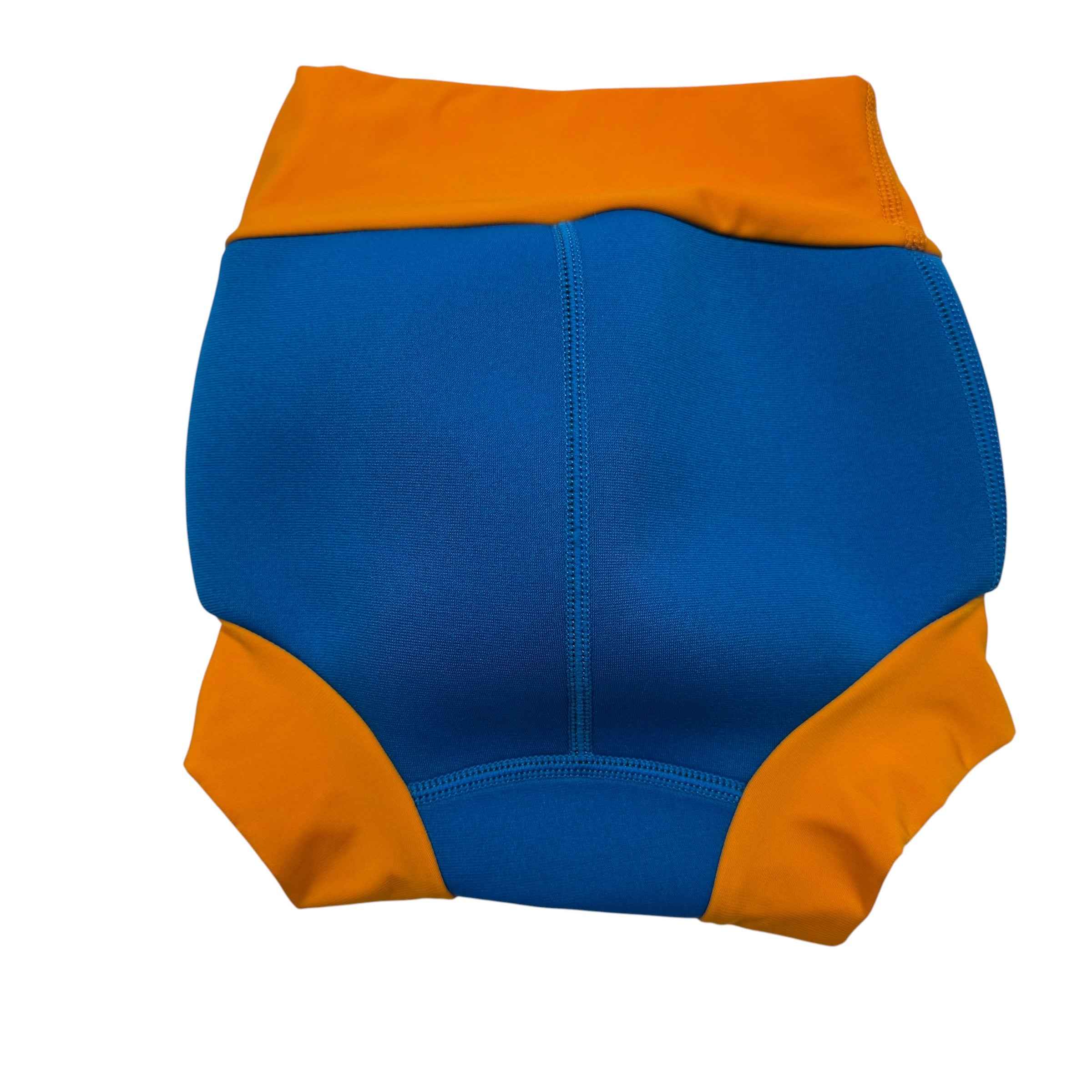 Water Babies Happy Nappy Swim Diaper - Blue/Orange, Size XXL - Ready Kids Canada