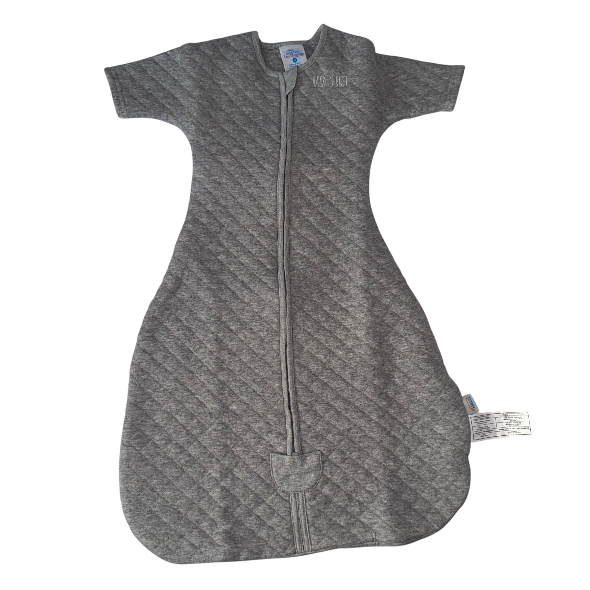 New HALO SleepSack Easy Transition gray Medium baby sleep sack - Ready Kids Canada