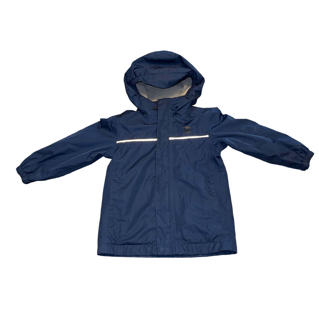 MEC Aquanator toddler size 3 fleece lined rain jacket waterproof