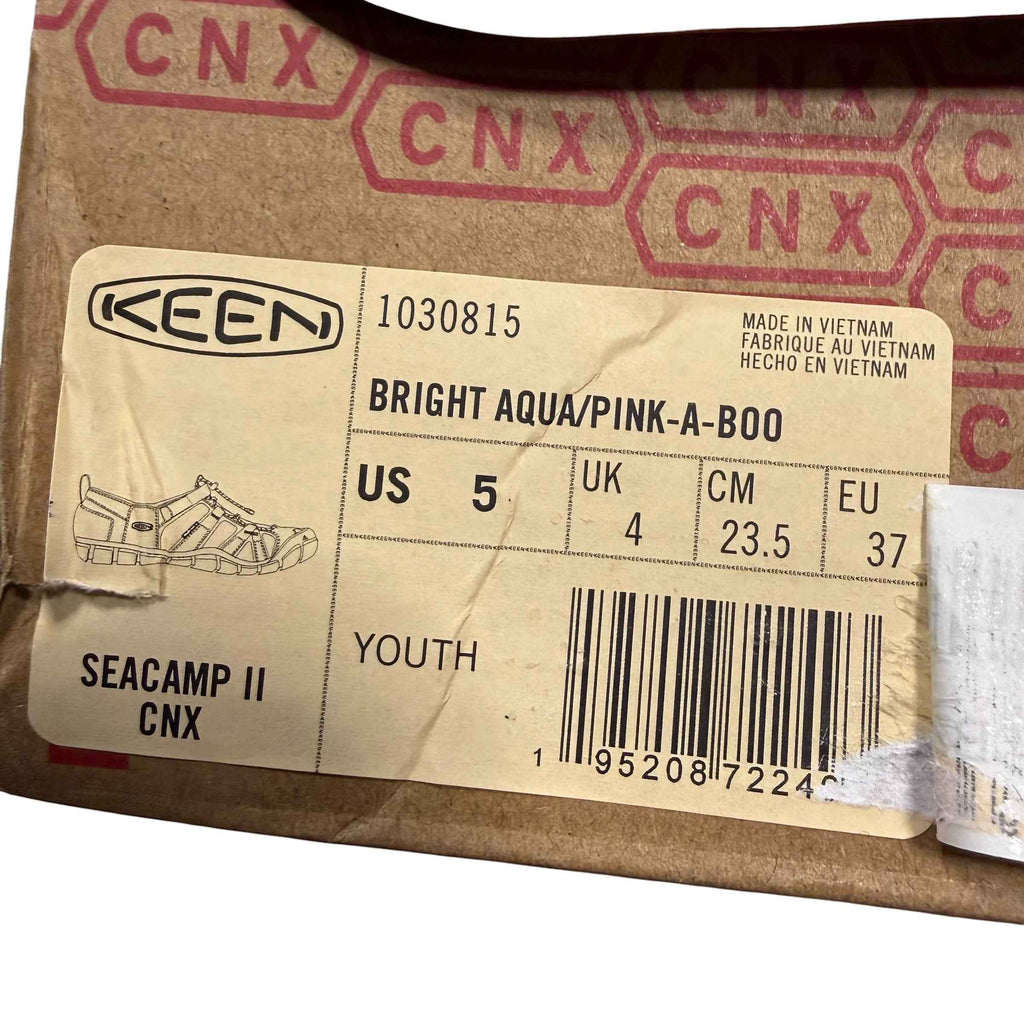Keen Kids' Seacamp II CNX Water-Friendly Sandals Big Kid Size 5 - Ready Kids Canada