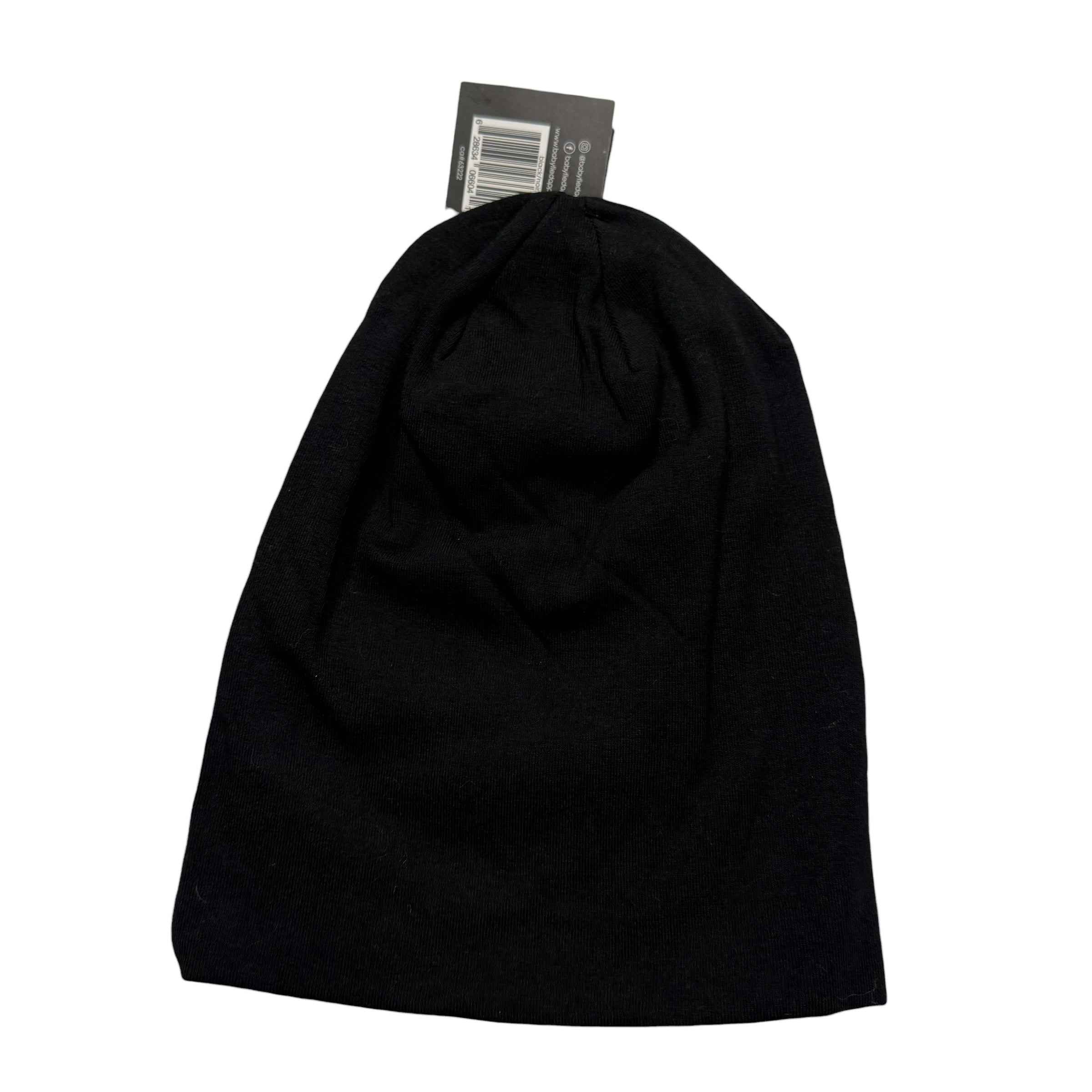 Babyfied Apparel Beanie x 6 Black NEW 6-36 Months