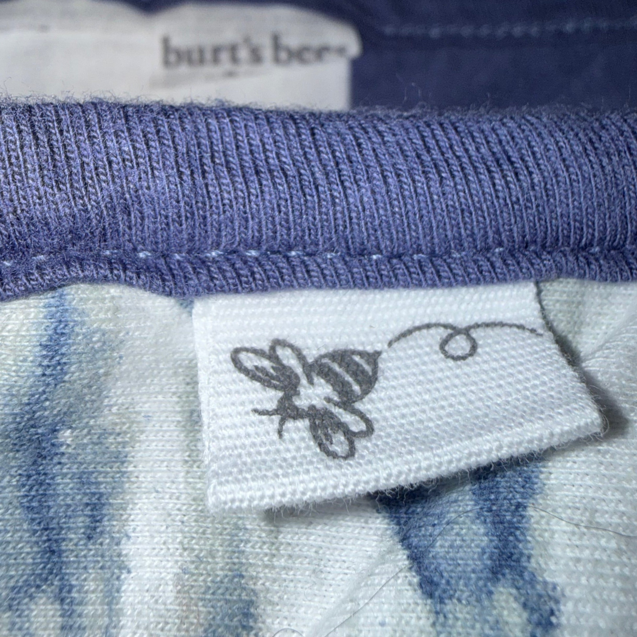 Burt's Bees Baby infant reversible blanket organic cotton