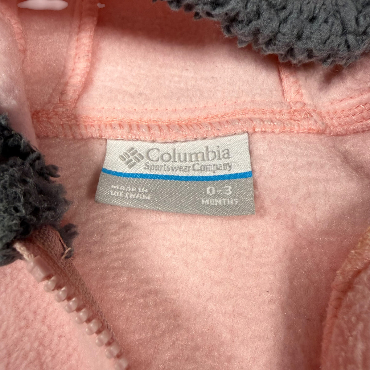 Columbia Baby Fleece Bunting - Pink - Size 0-3 Months - Ready Kids Canada