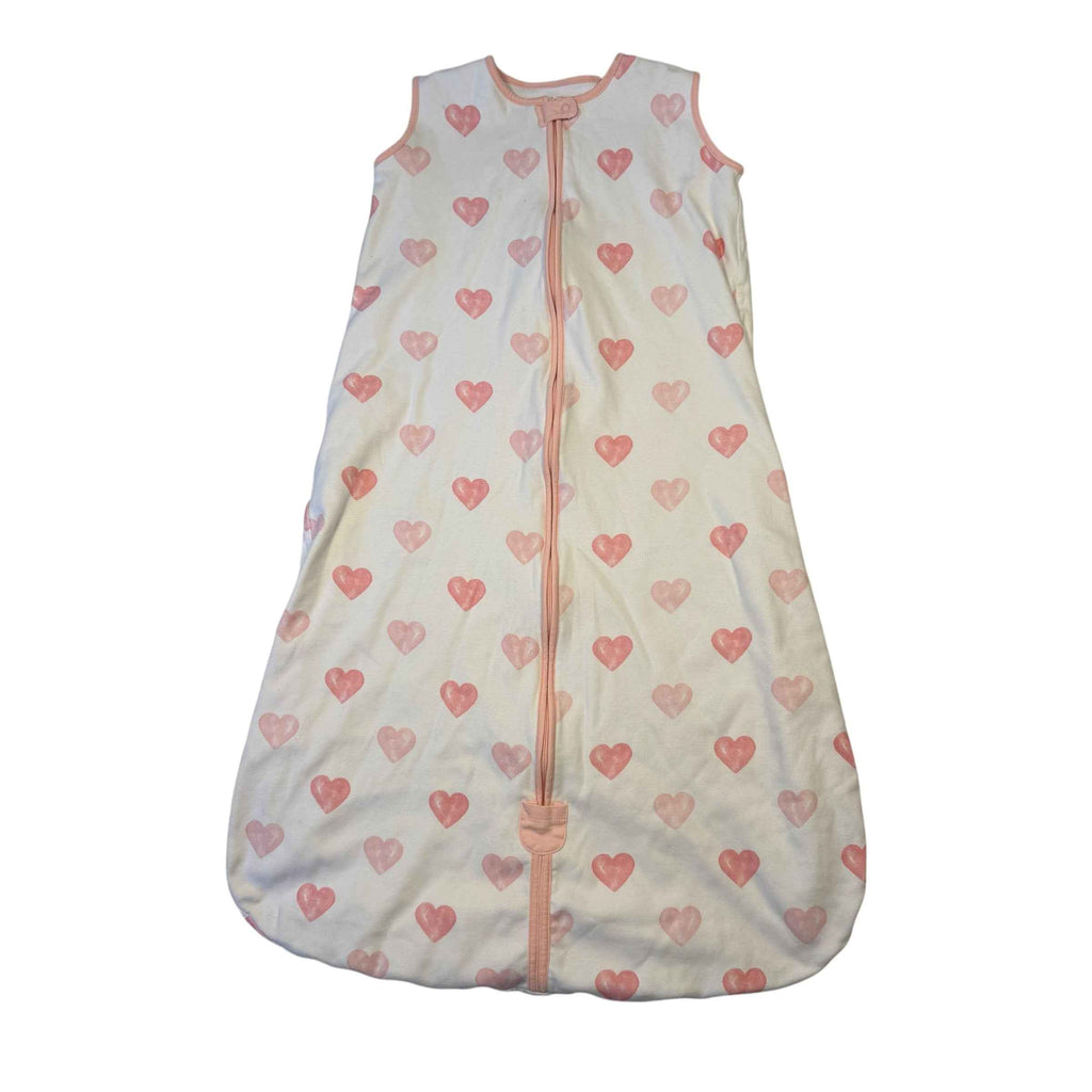 Mama Cheetah Baby Wearable Blanket - Pink Hearts (Size XXL, 24–48 Months) - Ready Kids Canada