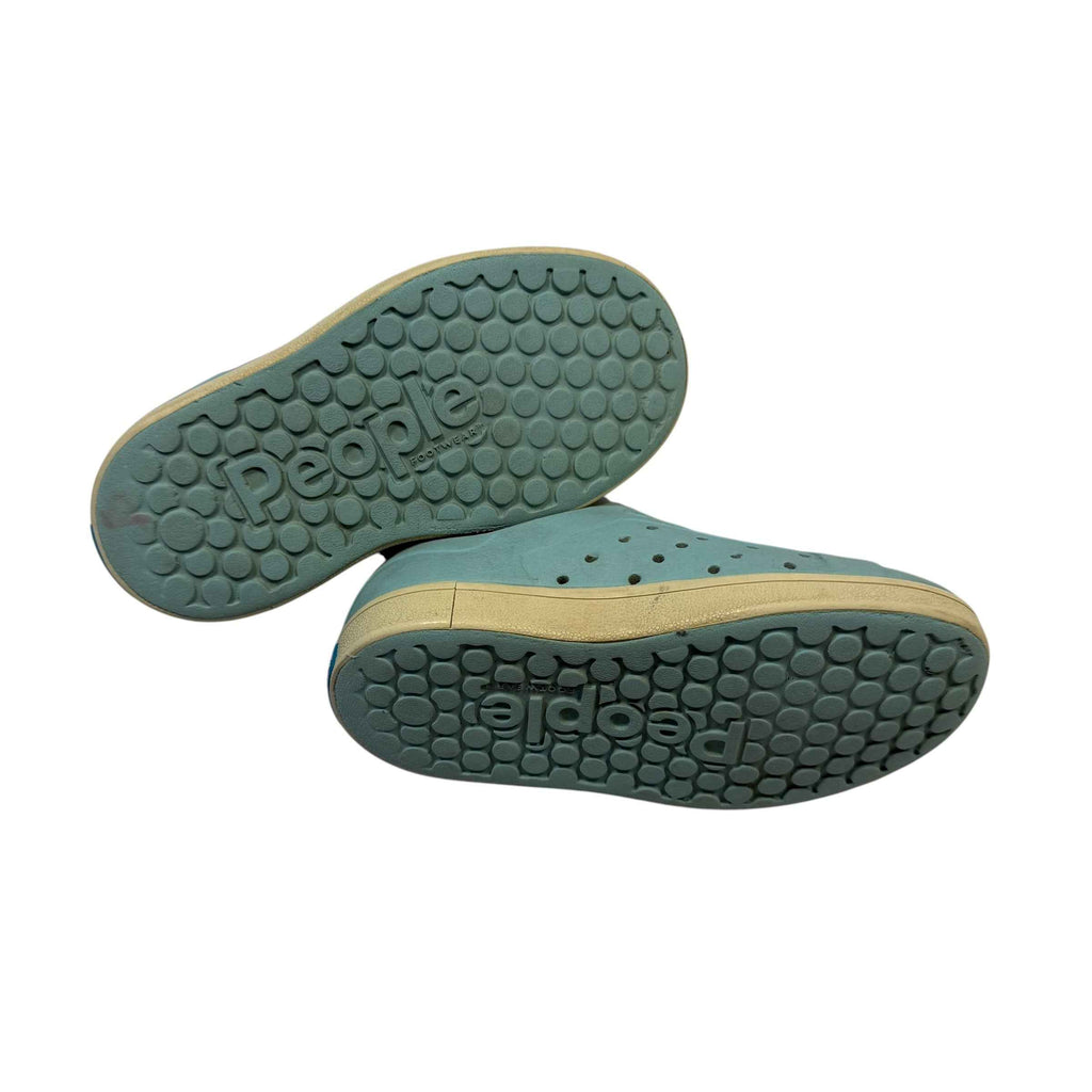 People Footwear Slip-On Shoes - Lightweight Water Shoes - Light Blue - Kids Size 8
