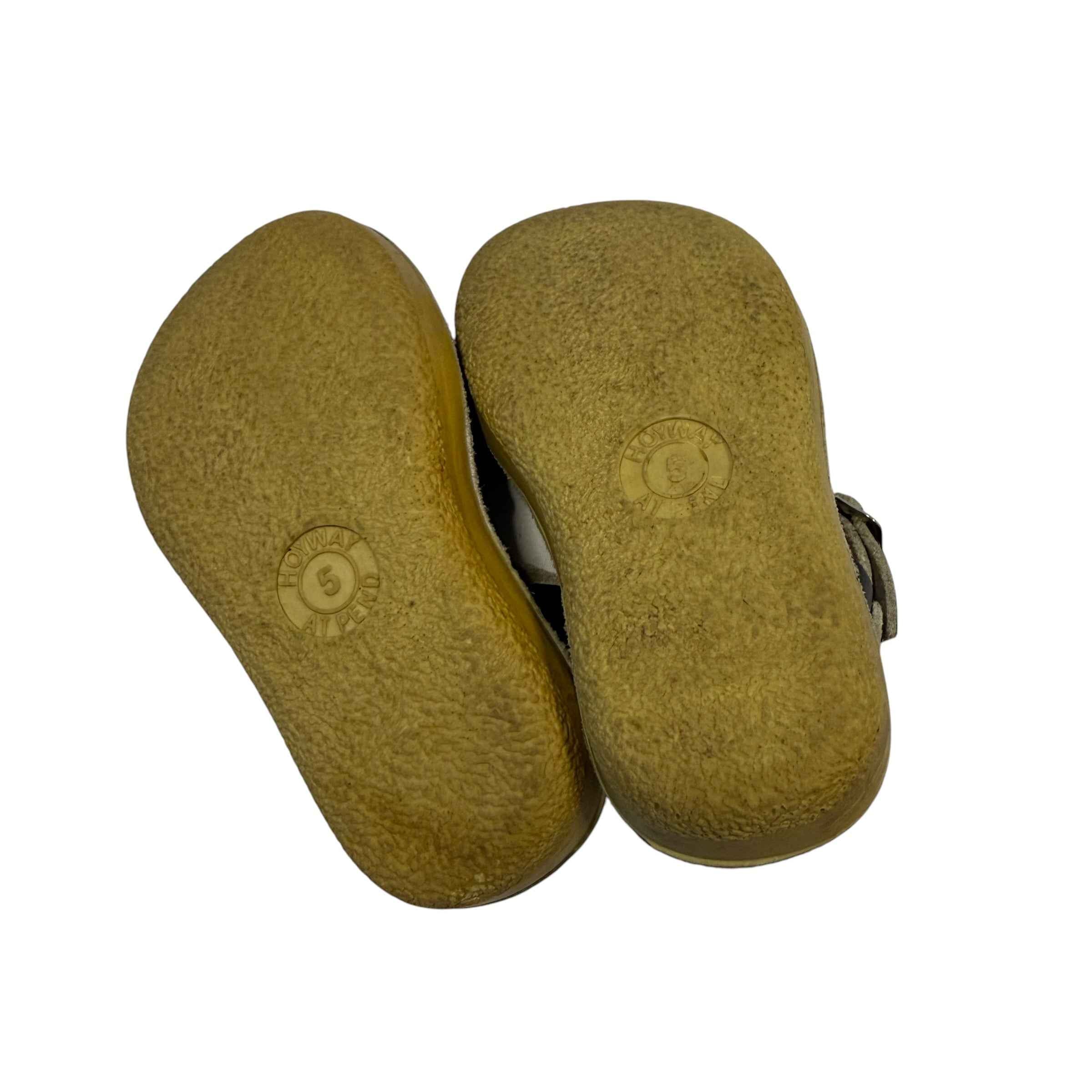 Salt Water Sandals Sun-San Surfer Leather Sandals - Navy Blue - Little Kid Size 5