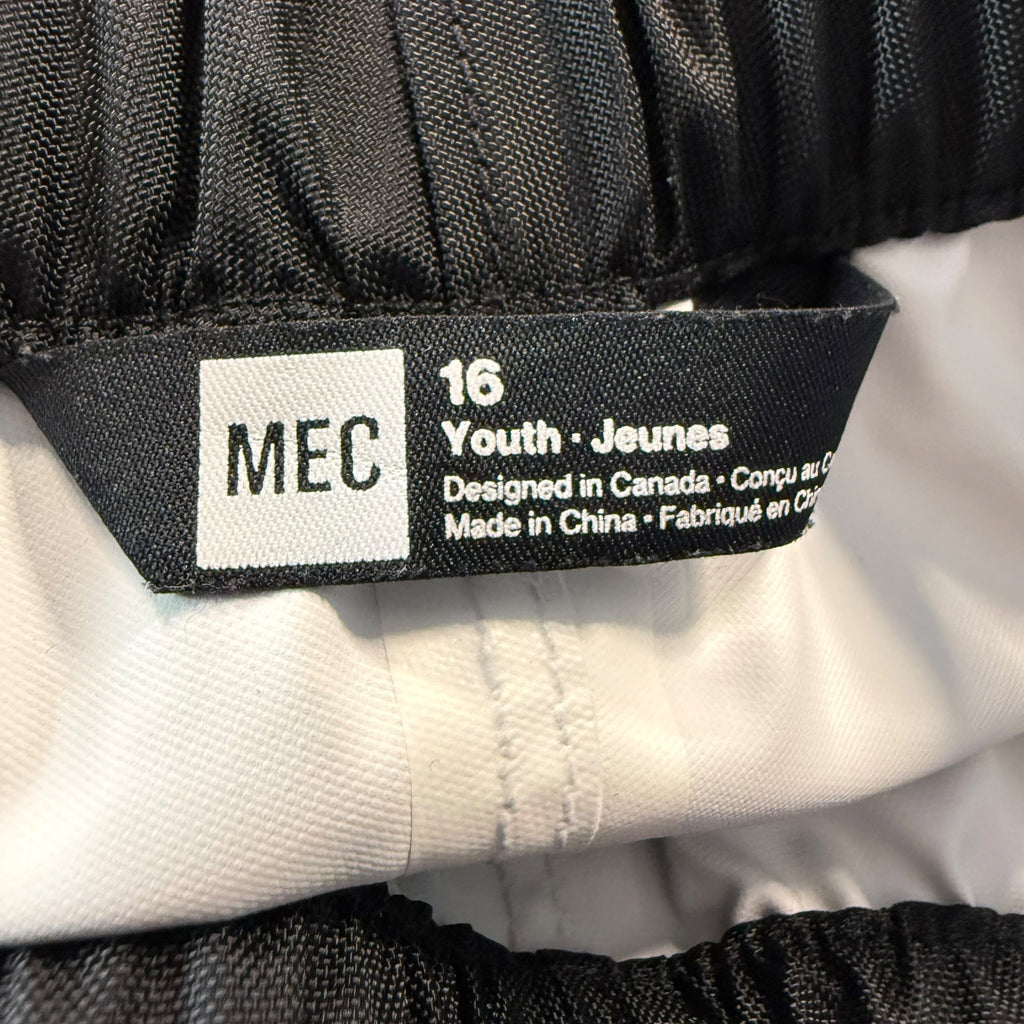 MEC Heritage Kids' Waterproof Rain Splash Pants (Youth Size 16) - Ready Kids Canada