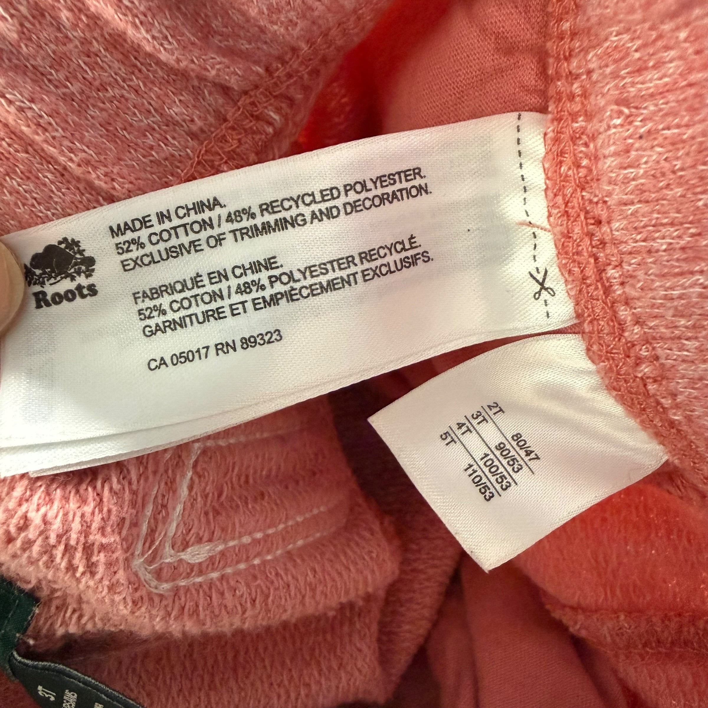 Roots Shorts Red  Salt and Pepper 3T