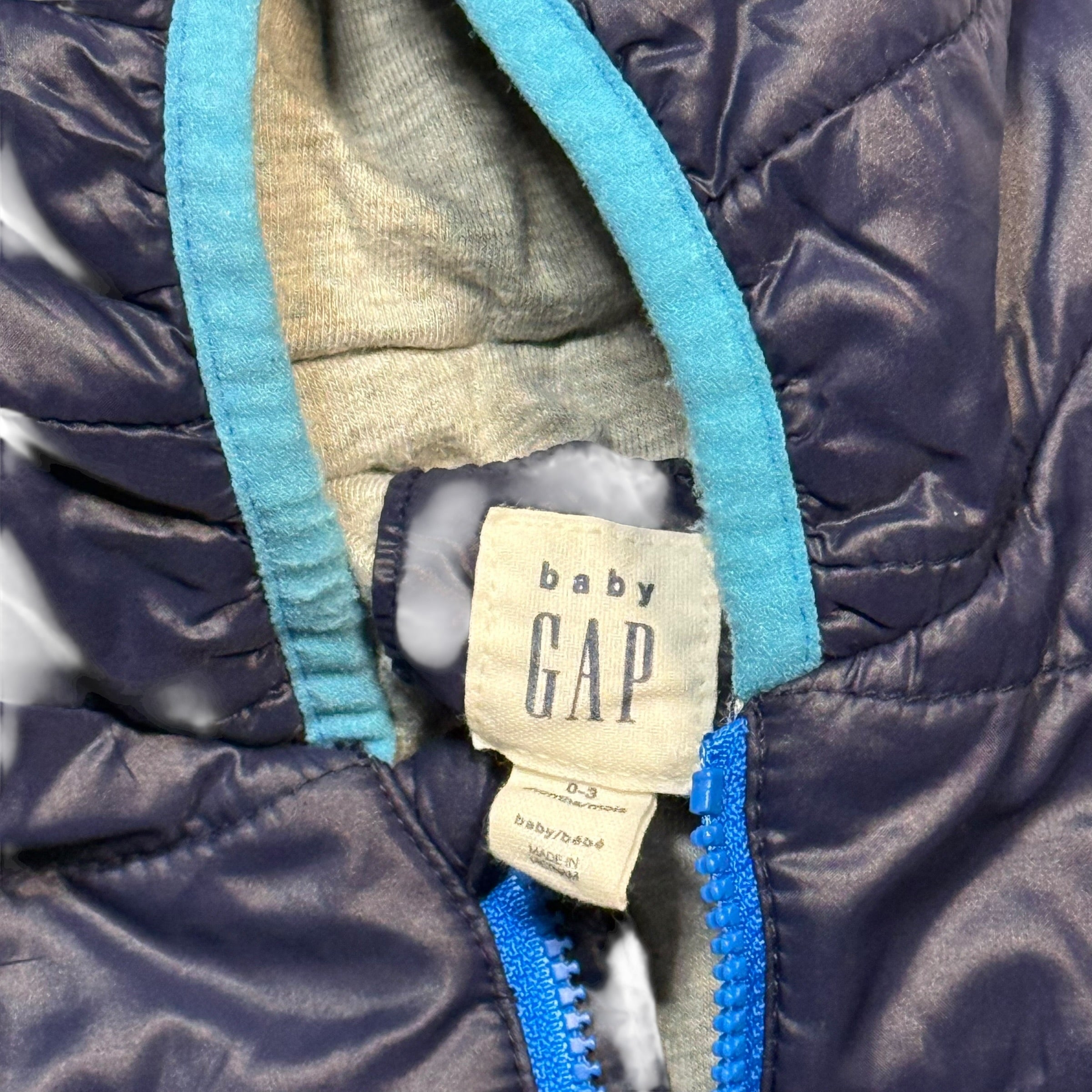 Baby GAP 0-3 Month Light Snowsuit With Covered Feet