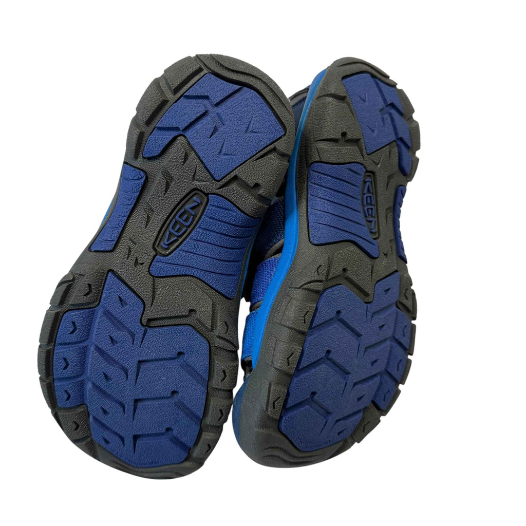 KEEN Big Kids' Newport H2 Waterproof Hybrid Sport Water Sandal - Blue/Navy, Size US 2 - Ready Kids Canada
