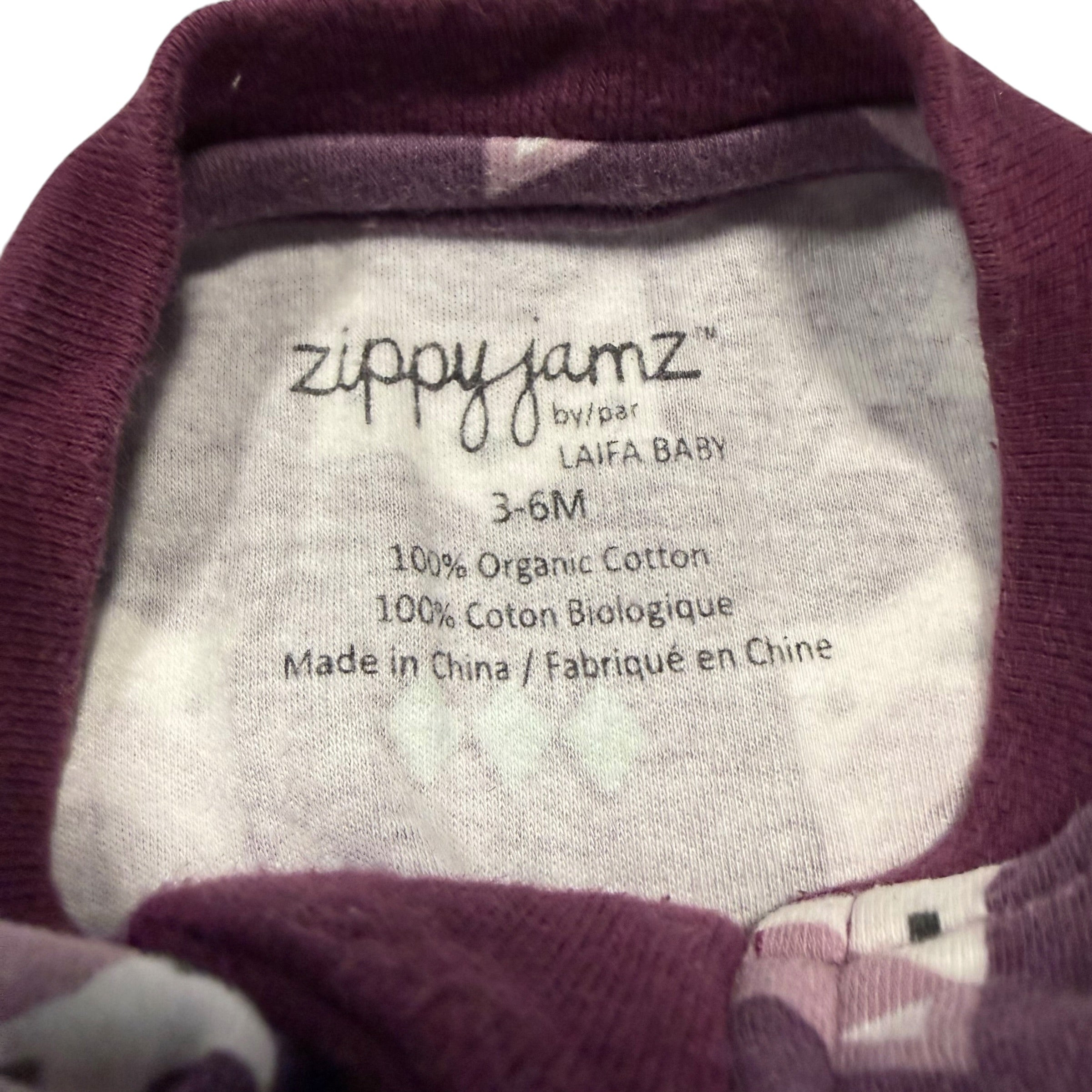 Zippy Jamz 3-6M Fox Pattern Footed Sleeper - Ready Kids Canada