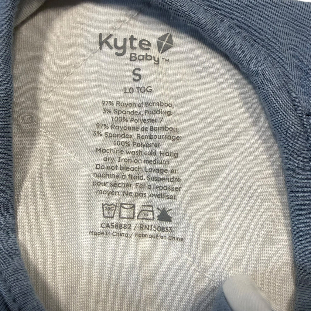 Kyte Baby Bamboo Sleep Bag – Blue (Size Small, 0-6 Months) - Ready Kids Canada