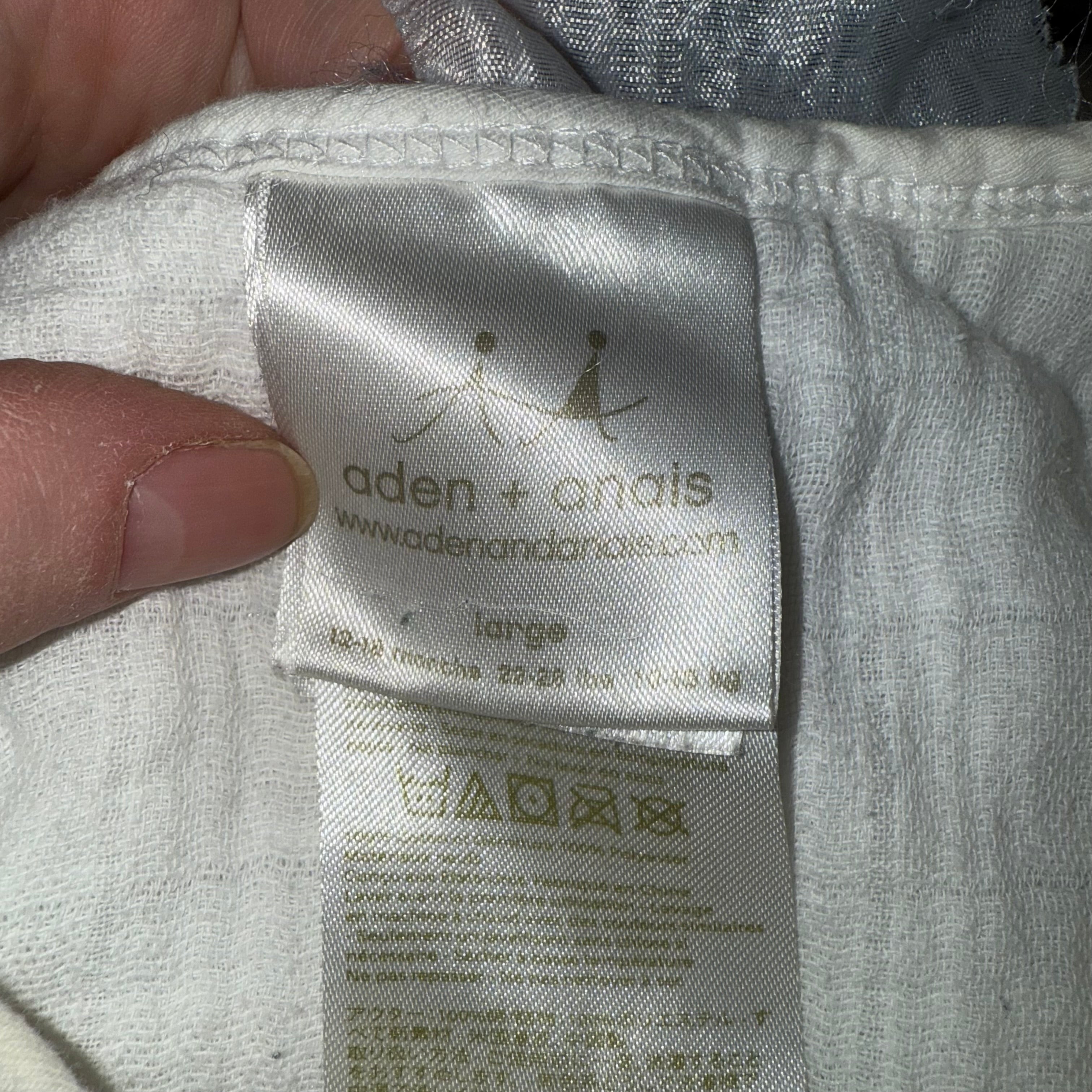 Aden & Anais winter sleep sack large 12-18 months 2.5 TOG warm