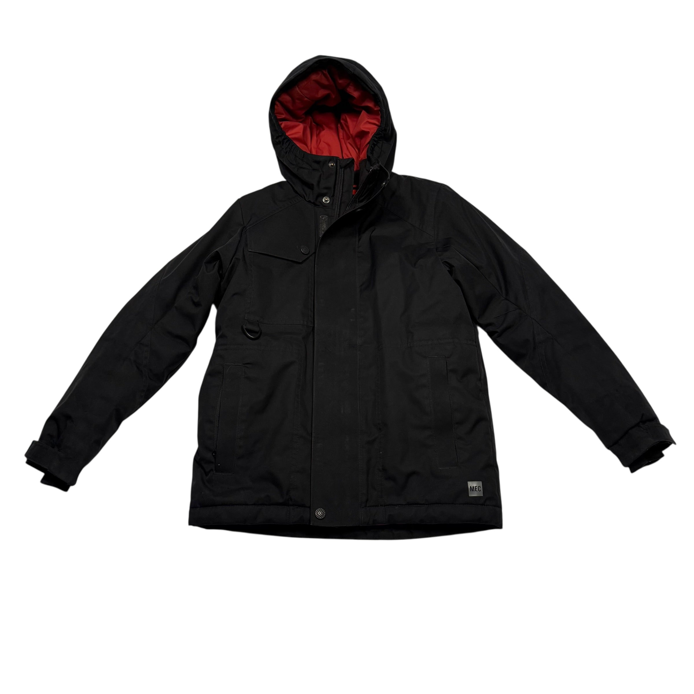 MEC Youth Size 8 Parka Ski Jacket  With Snow Gaiter