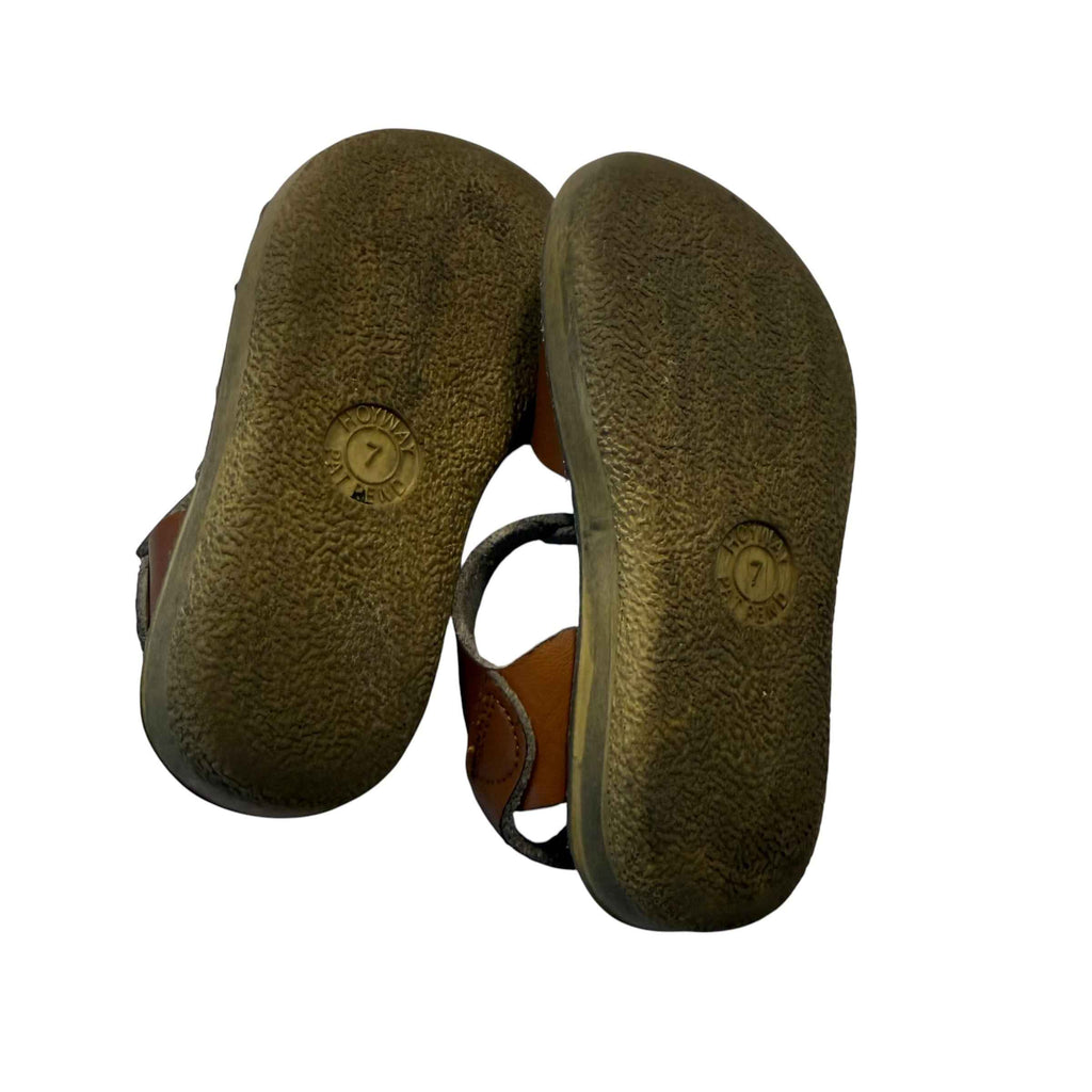 Salt Water Sandals by Hoy Shoe Surfer Brown Size 7 Little Kid - Ready Kids Canada