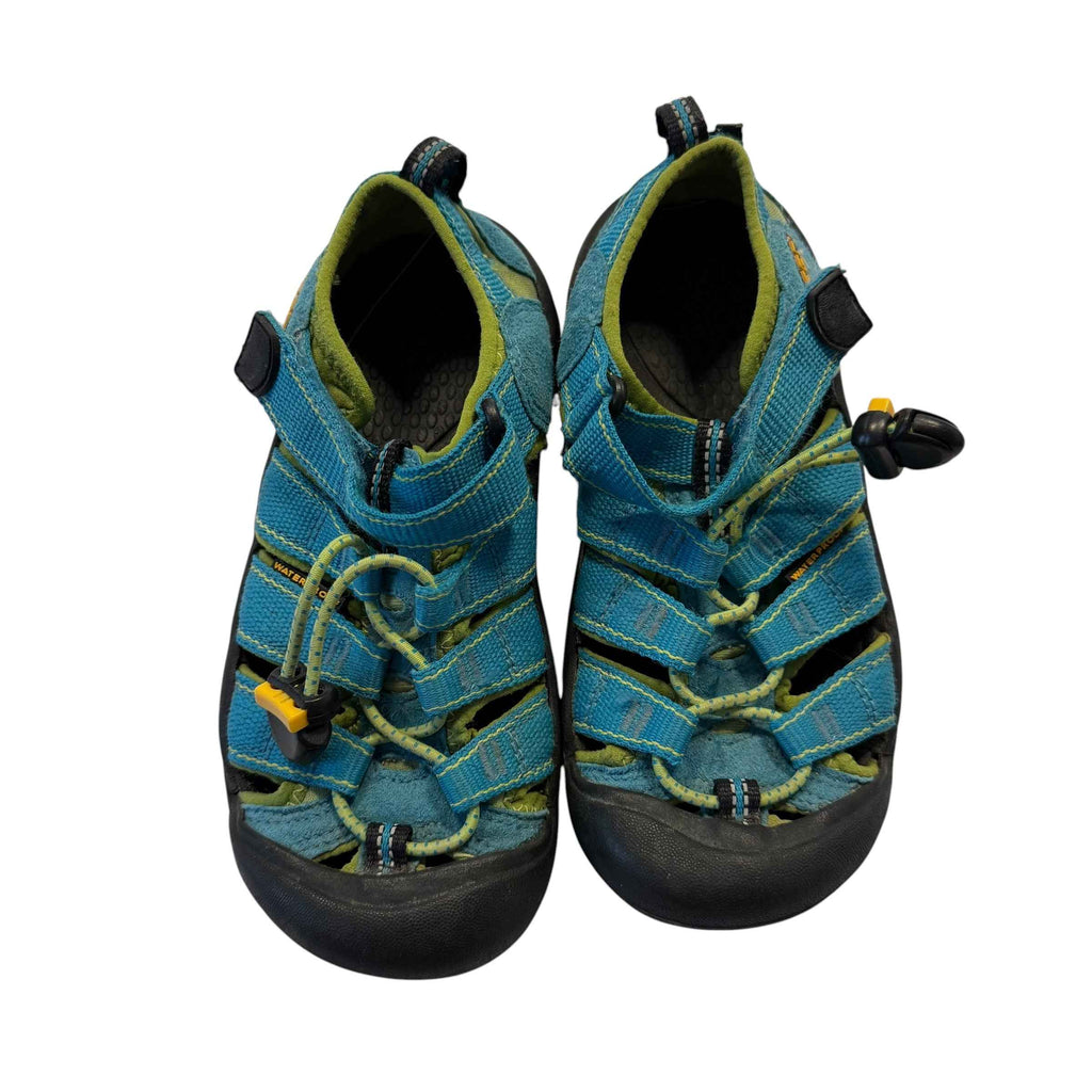 Keen Newport H2 Blue Green Sandals Size 13 US Little Kid - Ready Kids Canada