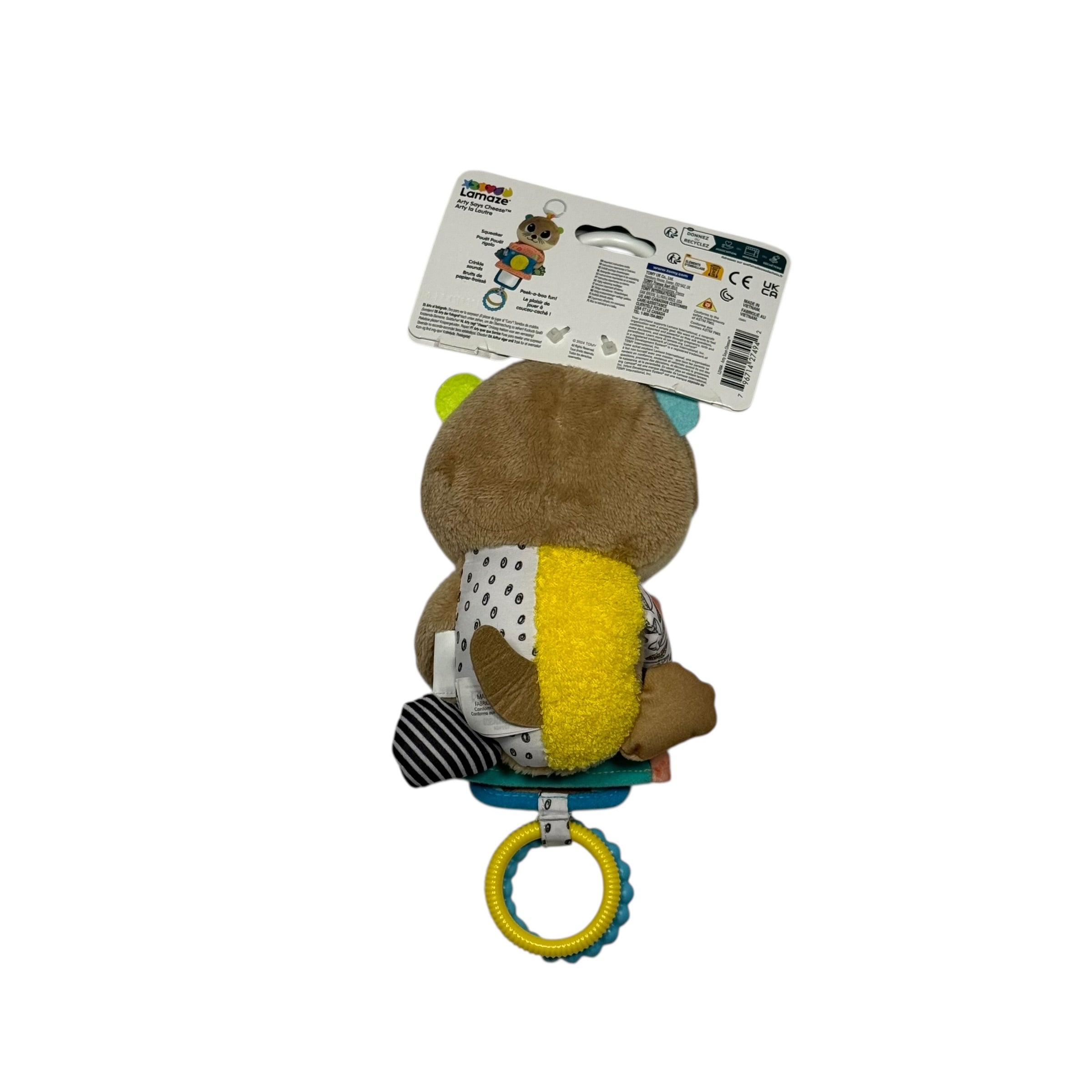 Lamaze Toy Arty Says Cheese Clipn on Stroller Toy - Ready Kids Canada