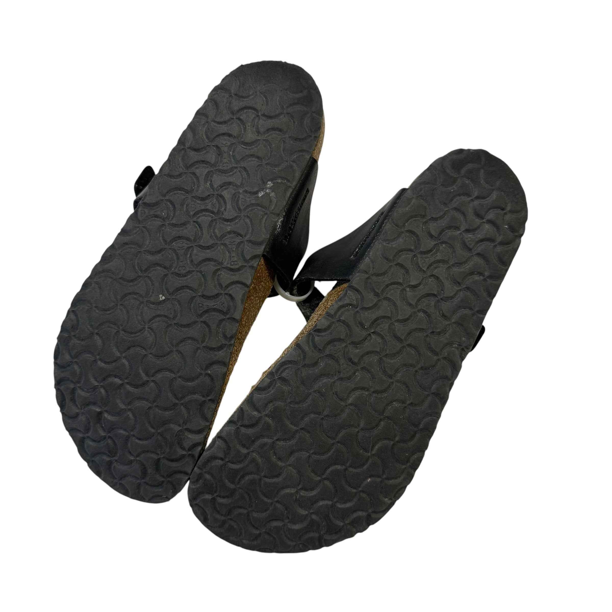 Birkenstock Gizeh Kids Thong Sandals - Solid Black (Size EU 34 / US Big Kid 3) - Ready Kids Canada