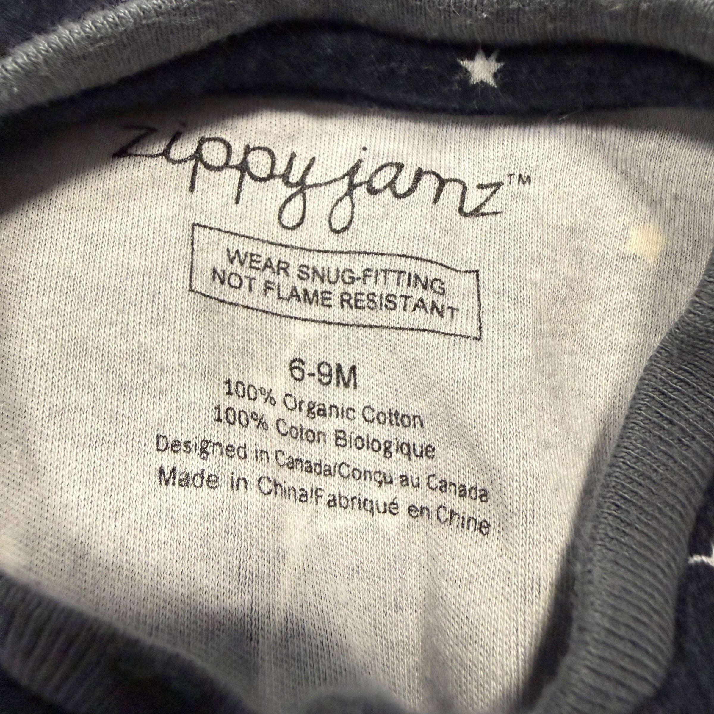 Zippy Jamz 6-9M Footed Pajamas Constellation - Ready Kids Canada