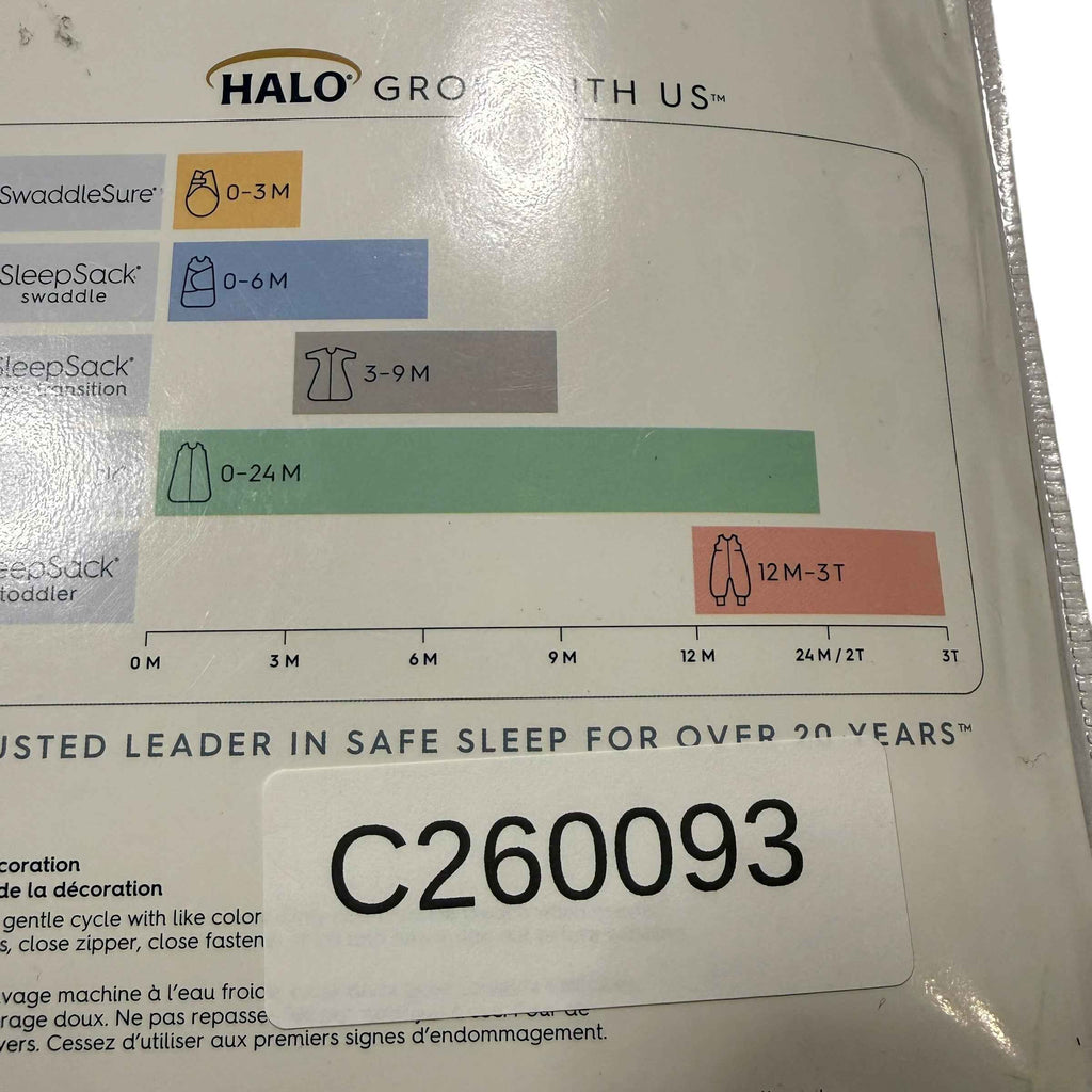 HALO SleepSack Swaddle NB 0-3M Animal Print - Ready Kids Canada