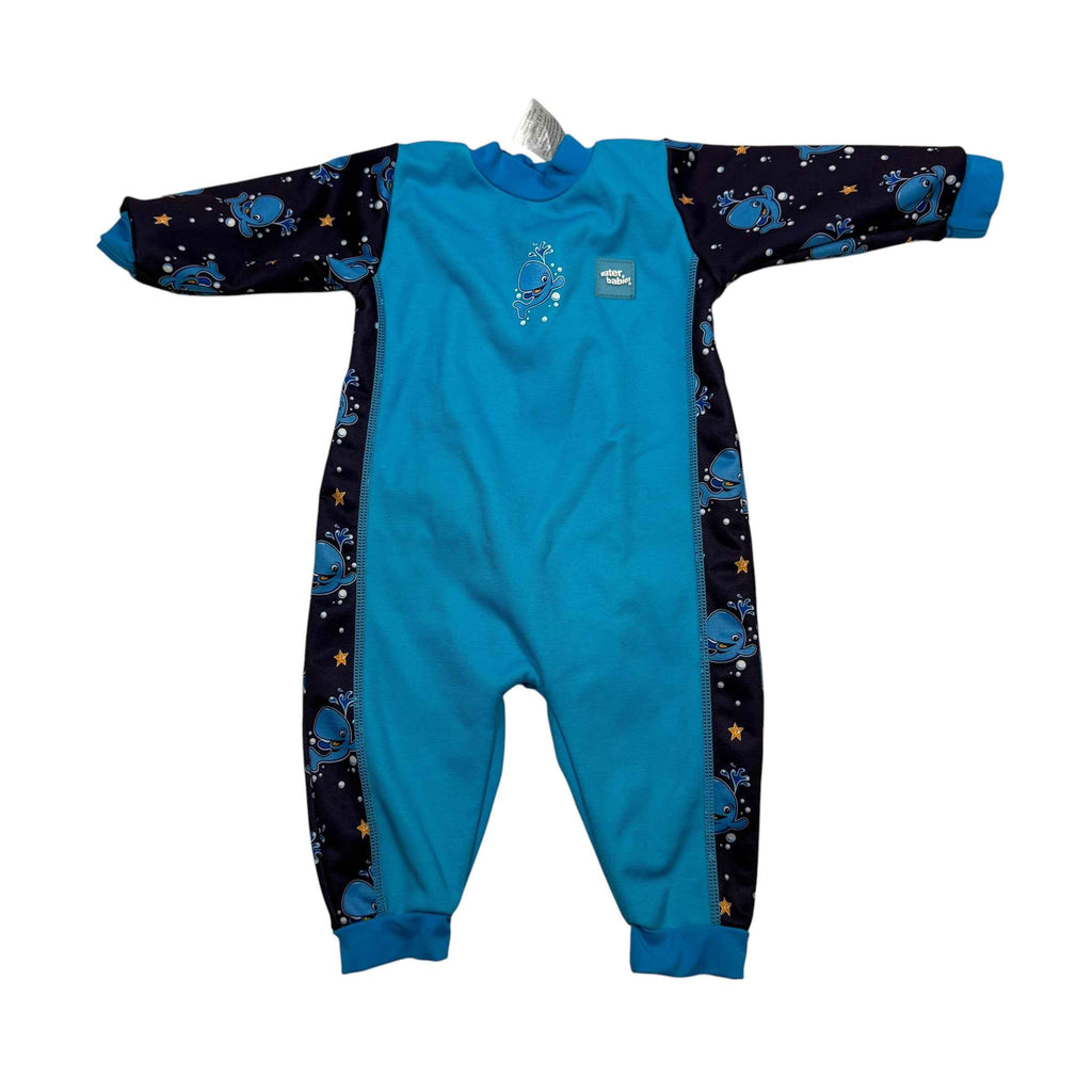 Water Babies Warm in One Baby Thermal Wetsuit – Blue Whale 24-30 Months - Ready Kids Canada