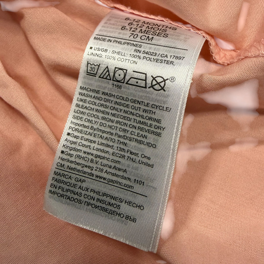Baby Gap Tulle Flutter Dress in Dusty Rose Pink (6-12 Months) - Ready Kids Canada
