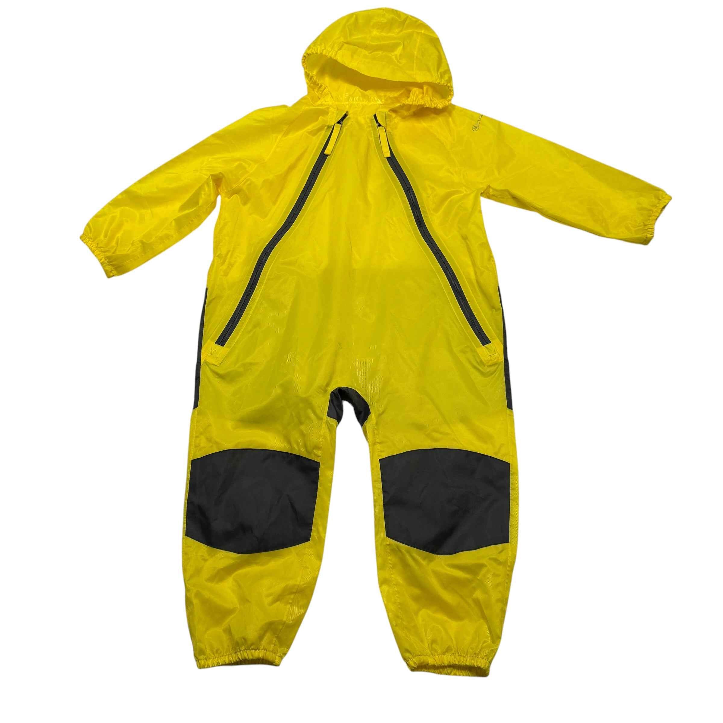 Cloudveil Size 4T Yellow Rain Splash Suit