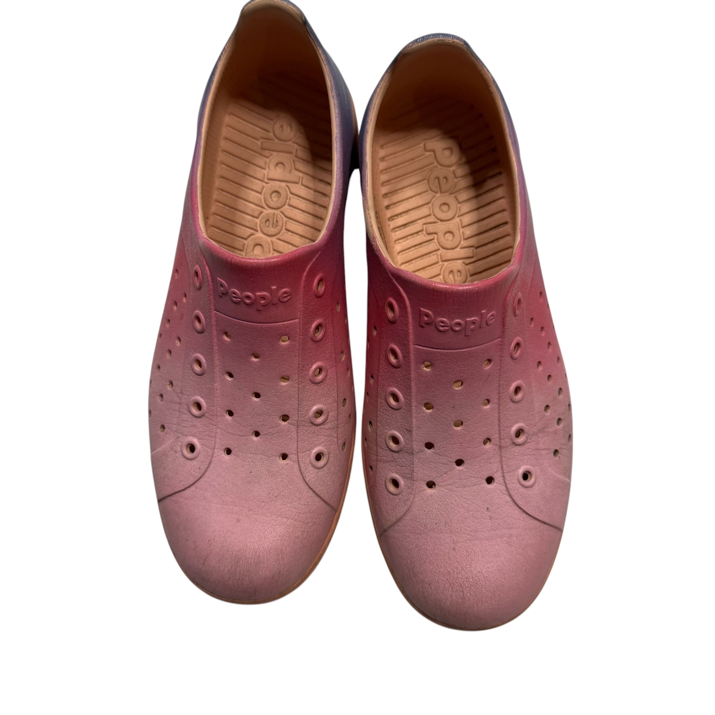 People Footwear The Slater in "Really Pink/Blue" Size 1  - Ready Kids Canada
