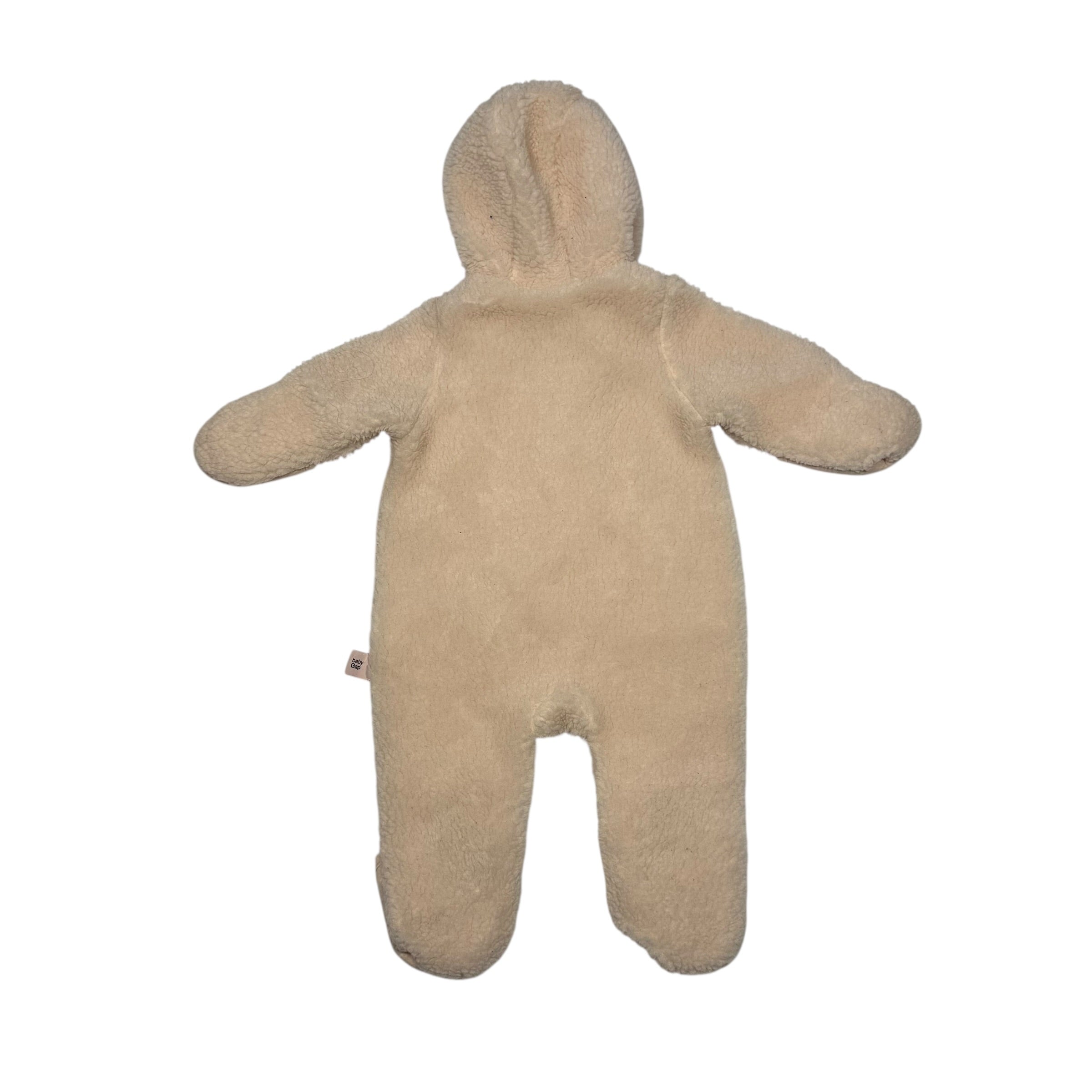 Gap 0-3 Fleece Suit Cream - Ready Kids Canada
