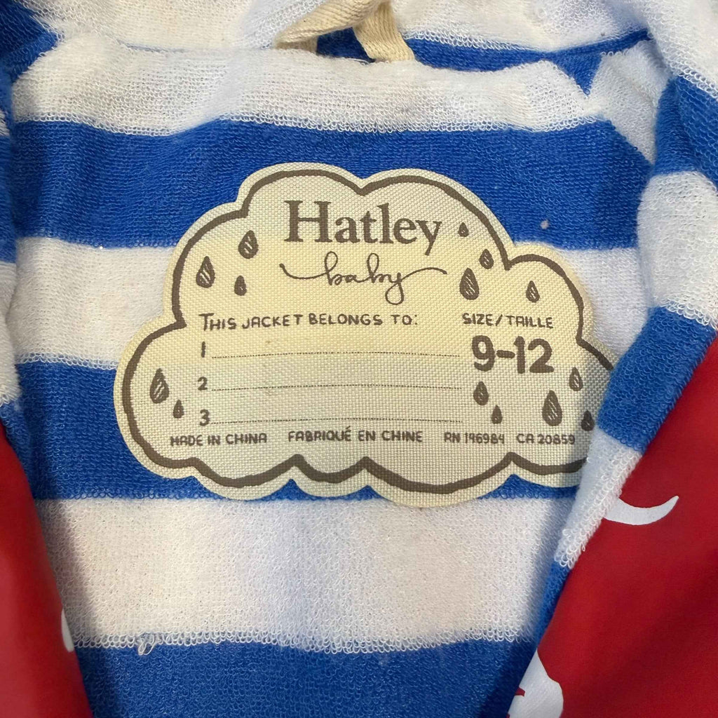 Hatley Baby Red Dinosaur Raincoat 9-12 Months - Ready Kids Canada