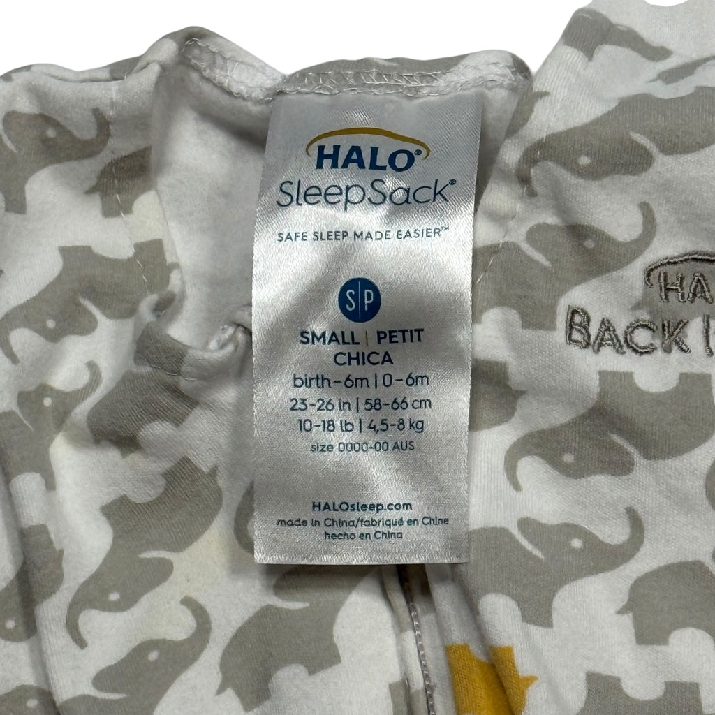 Halo Small Cotton Sleep Sack 0-6 Months 10-18 lbs - Ready Kids Canada
