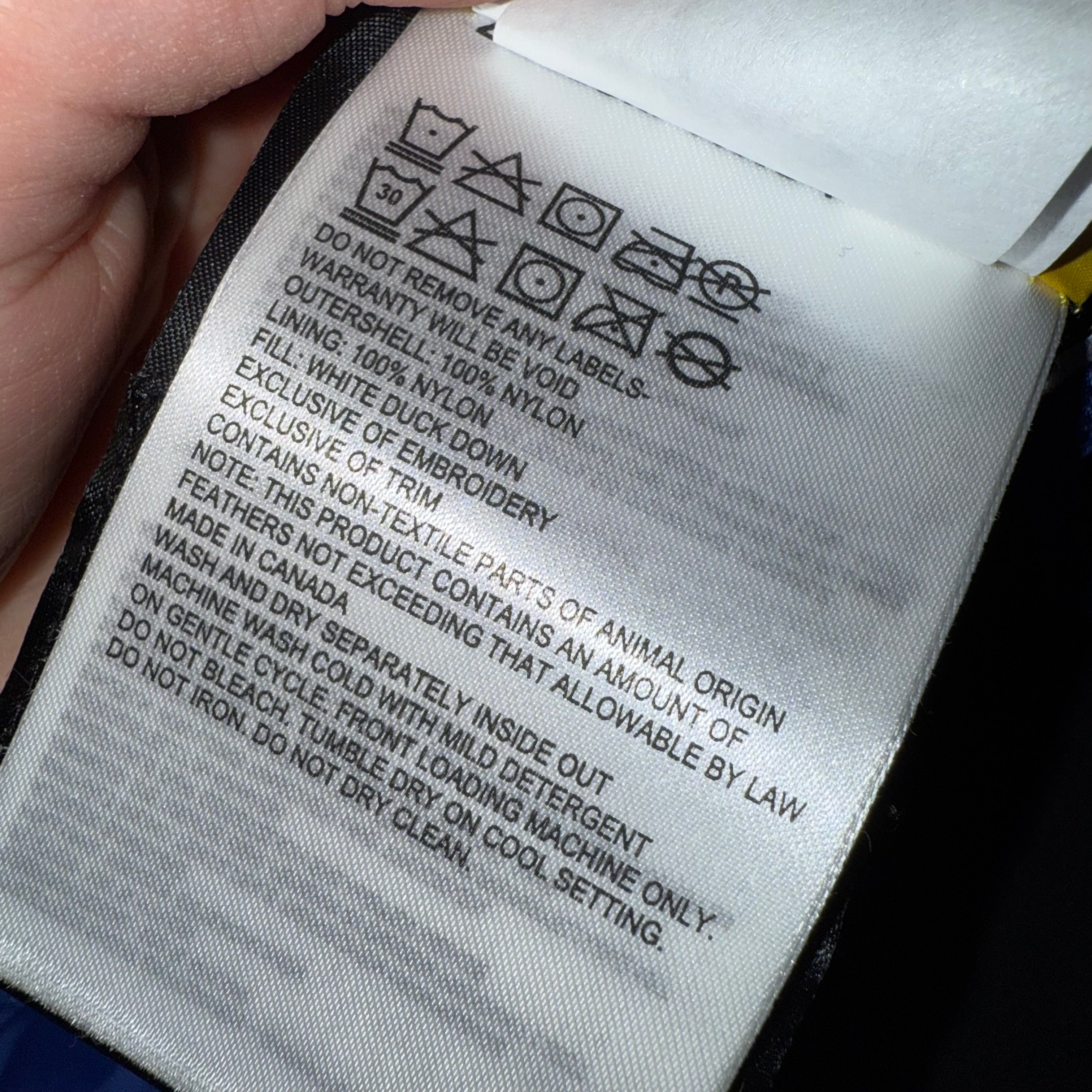 Canada Goose Baby Pup bunting bag 0-3 months down insulated snowsuit