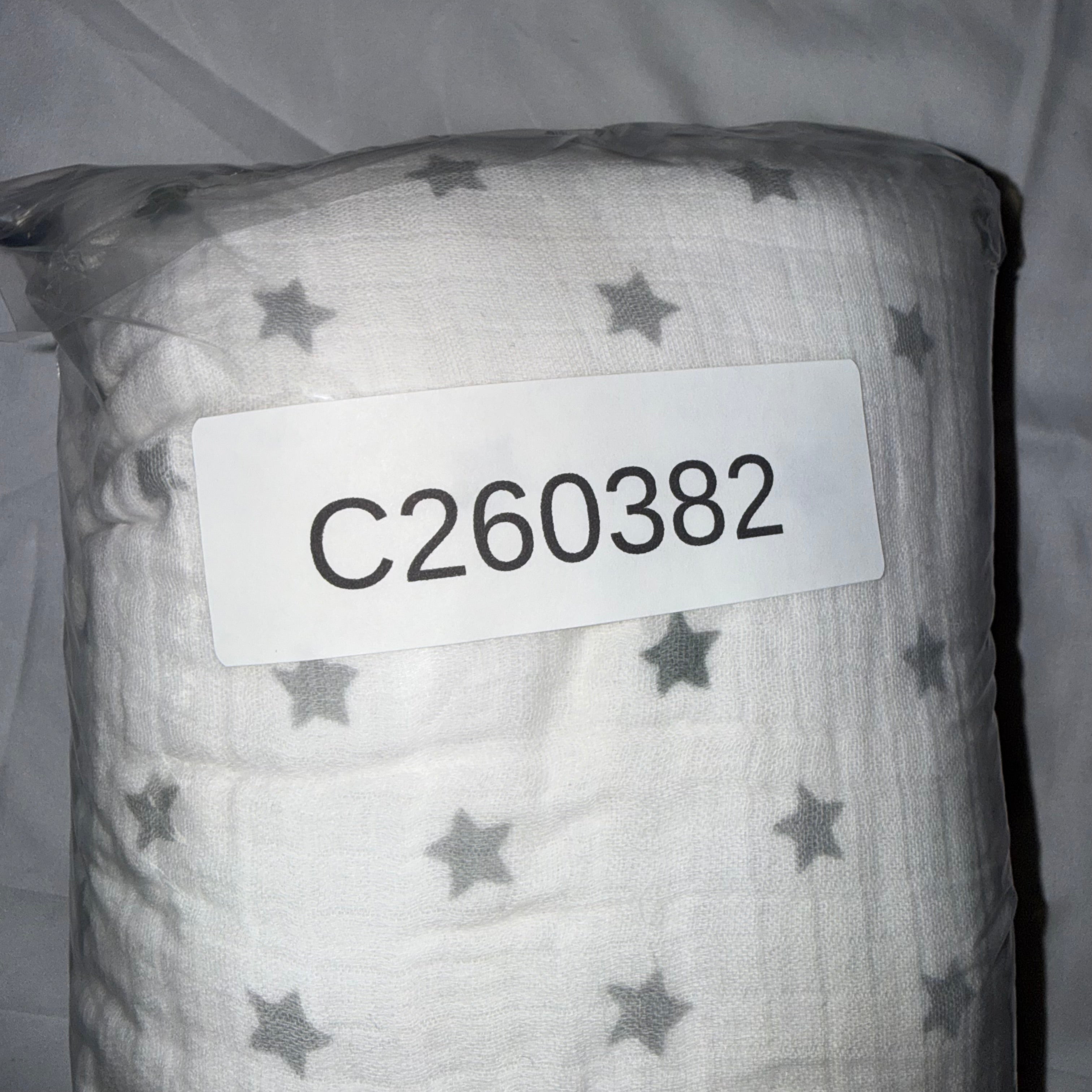 aden + anais heavy baby blanket grey white Stars and Stripes print - Ready Kids Canada