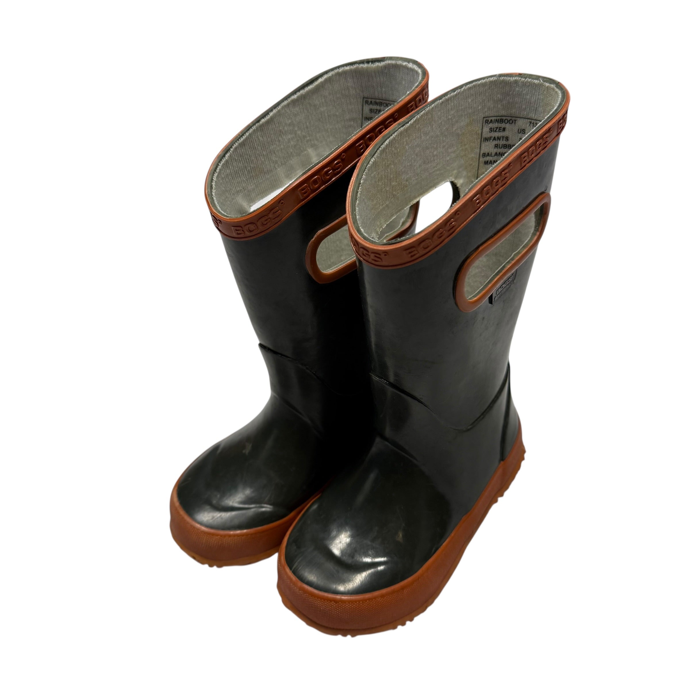 Bogs Solid Little Kid Size 8 Rain Boots - Ready Kids Canada