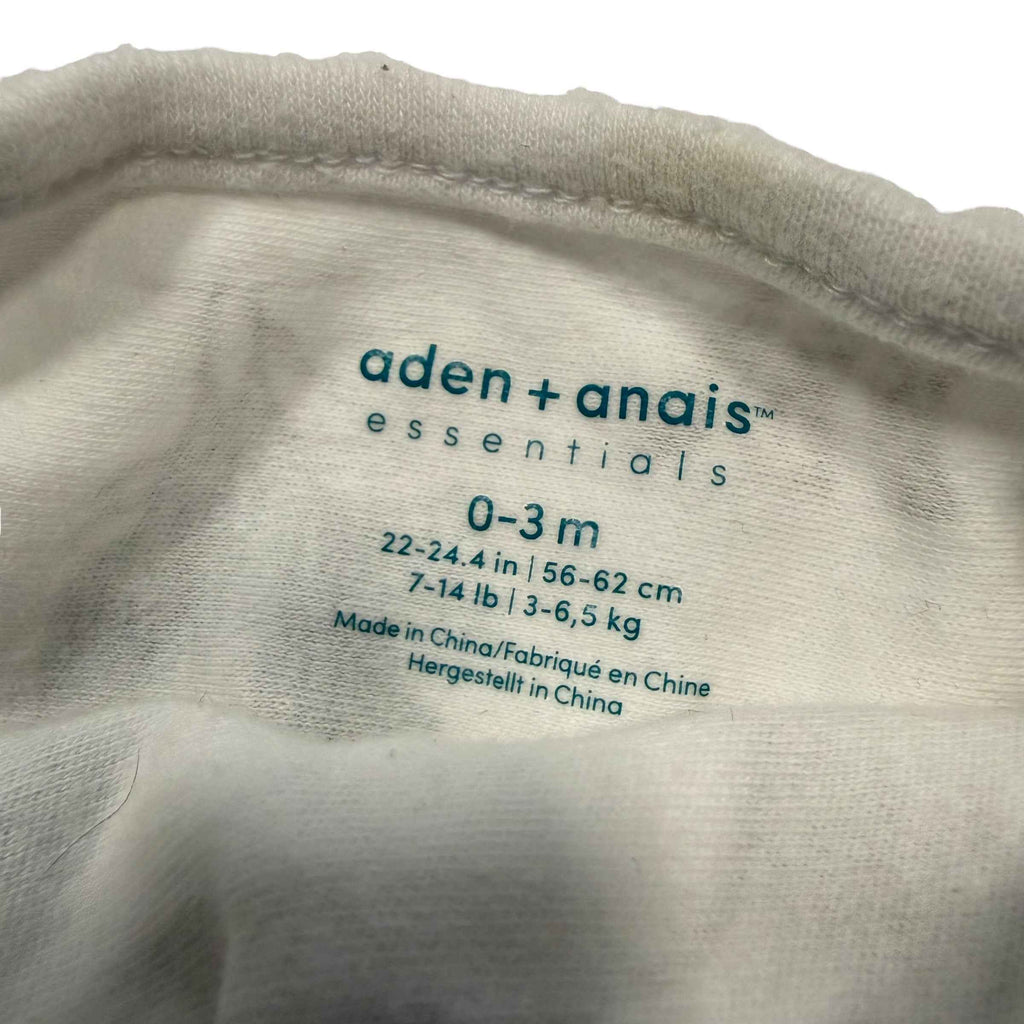 Aden & Anais Swaddle 0-3 Months Jungle Animals Woven Cotton