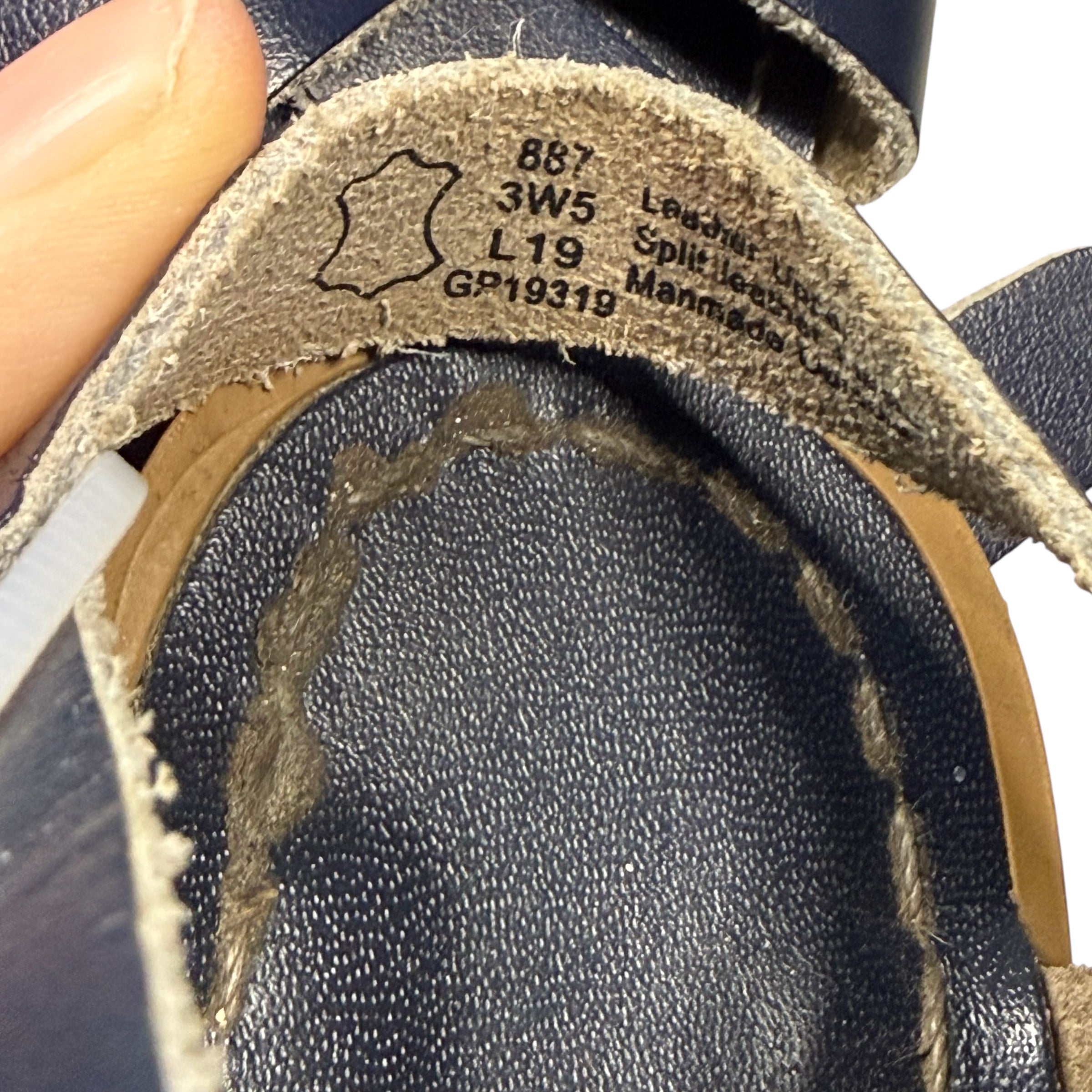 Navy Blue Original Salt Water Sandals Big Kid 3