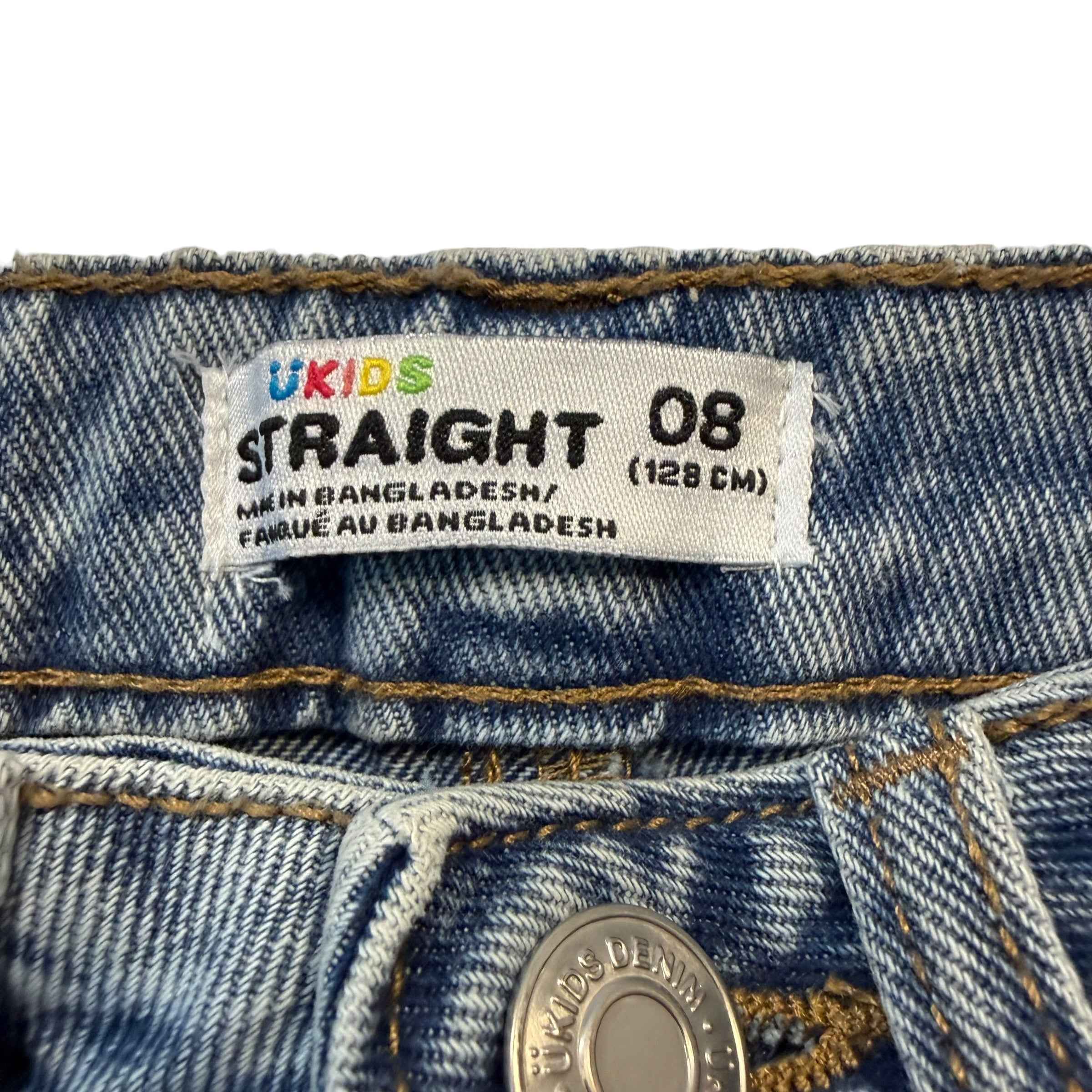 Urban Kids' High-Rise Straight Distressed Carpenter Jeans Kids Size 8 - Ready Kids Canada