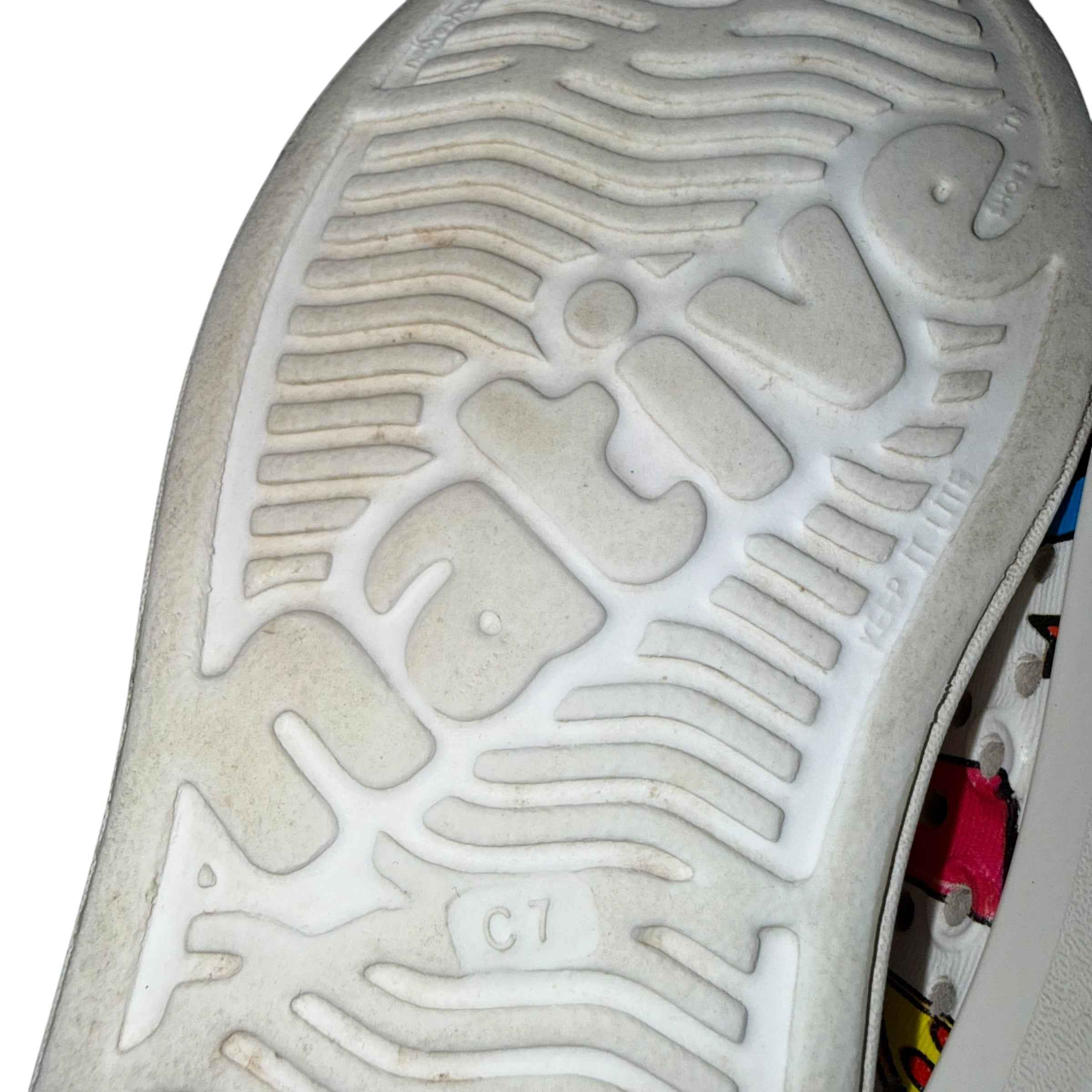 Native Shoes Kids' Jefferson Sugarlite Print (Multi-Coloured Doodle) Little Kid Size 7 C7 - Ready Kids Canada