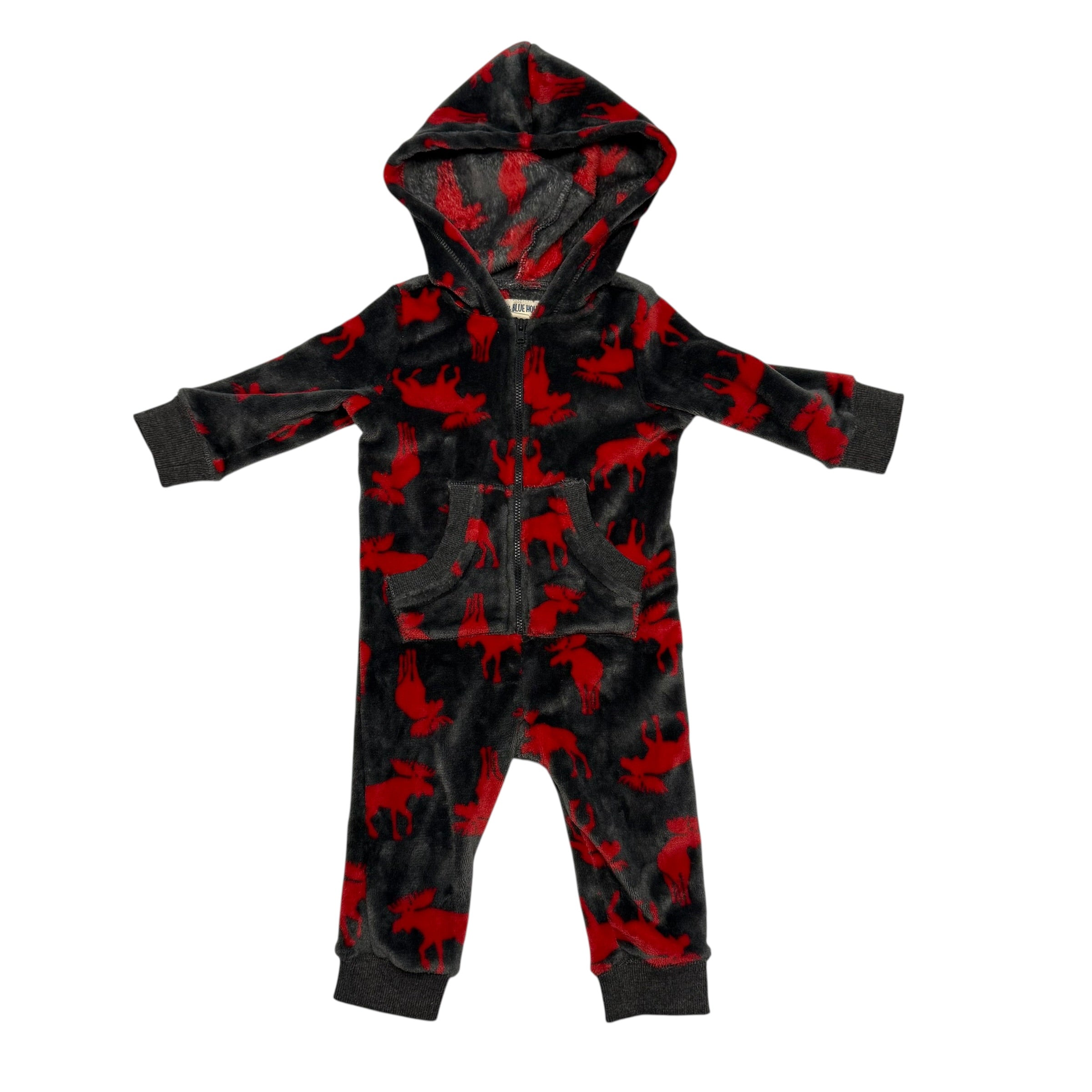 Little Blue House 12-18 Month Fleece Jumpsuit - Ready Kids Canada