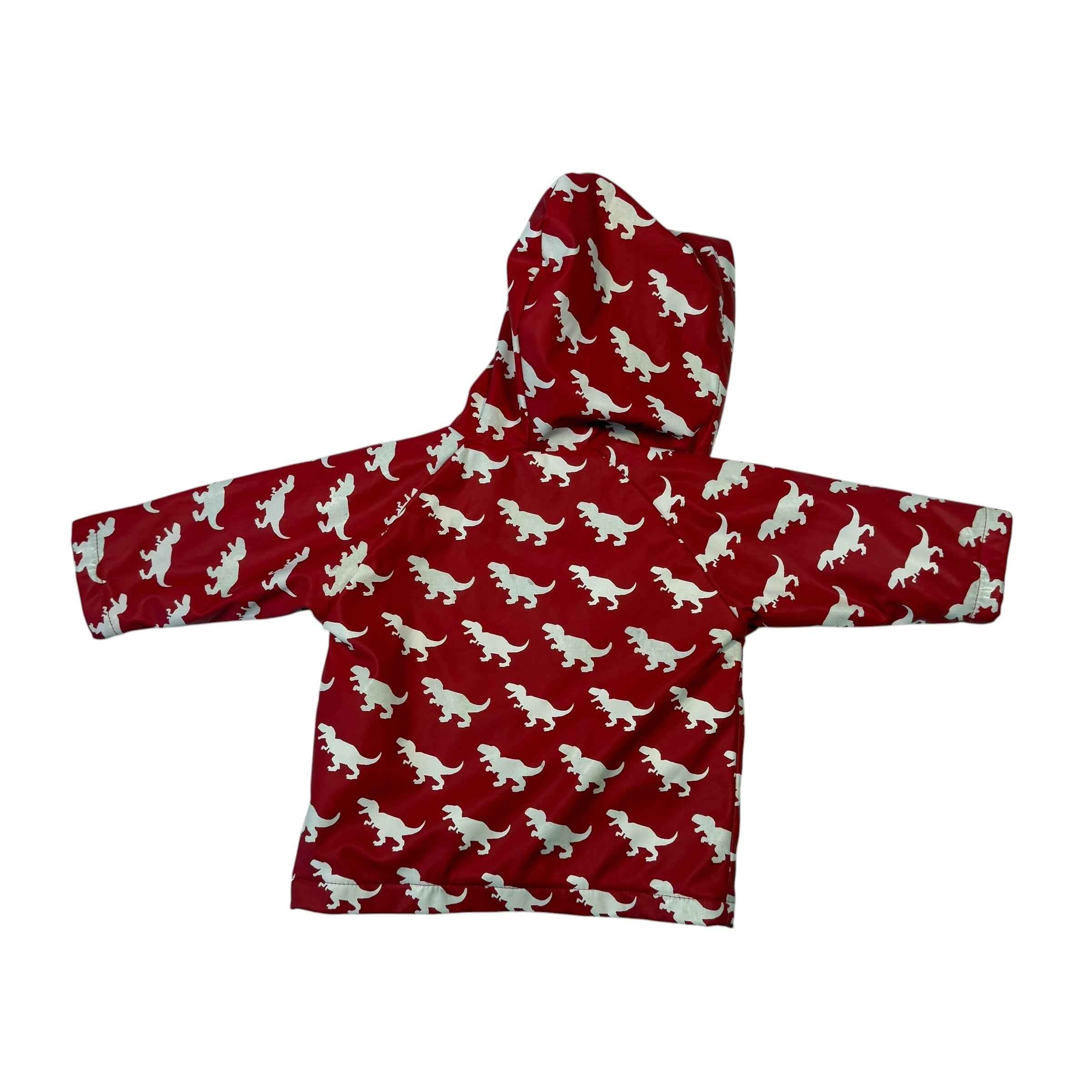 Hatley Baby Red Dinosaur Raincoat 9-12 Months - Ready Kids Canada