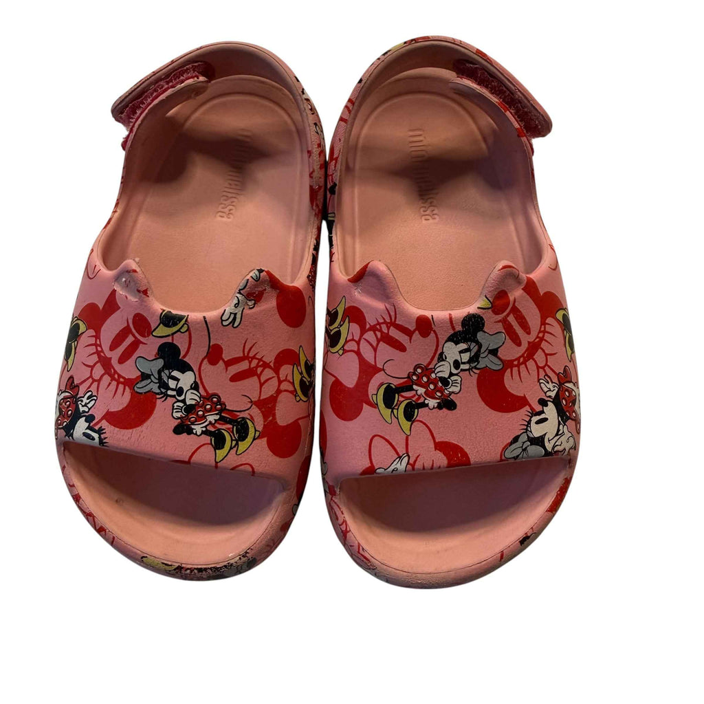 Mini Melissa Disney Free Cute Minnie Mouse Sandals Kids Size 9 - Ready Kids Canada