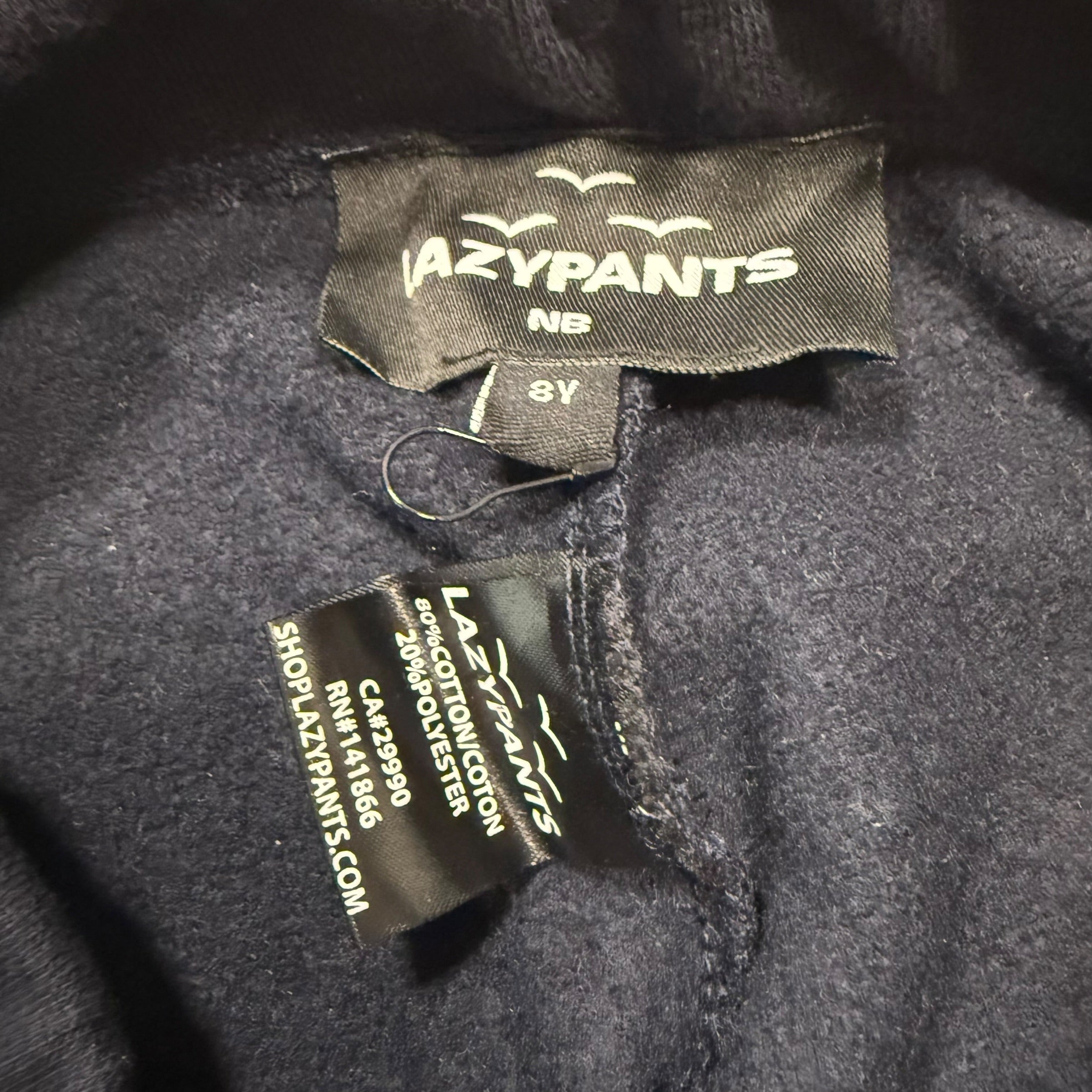 Lazypants Niki Kids Sweatpants – Navy Blue (Size 8) - Ready Kids Canada