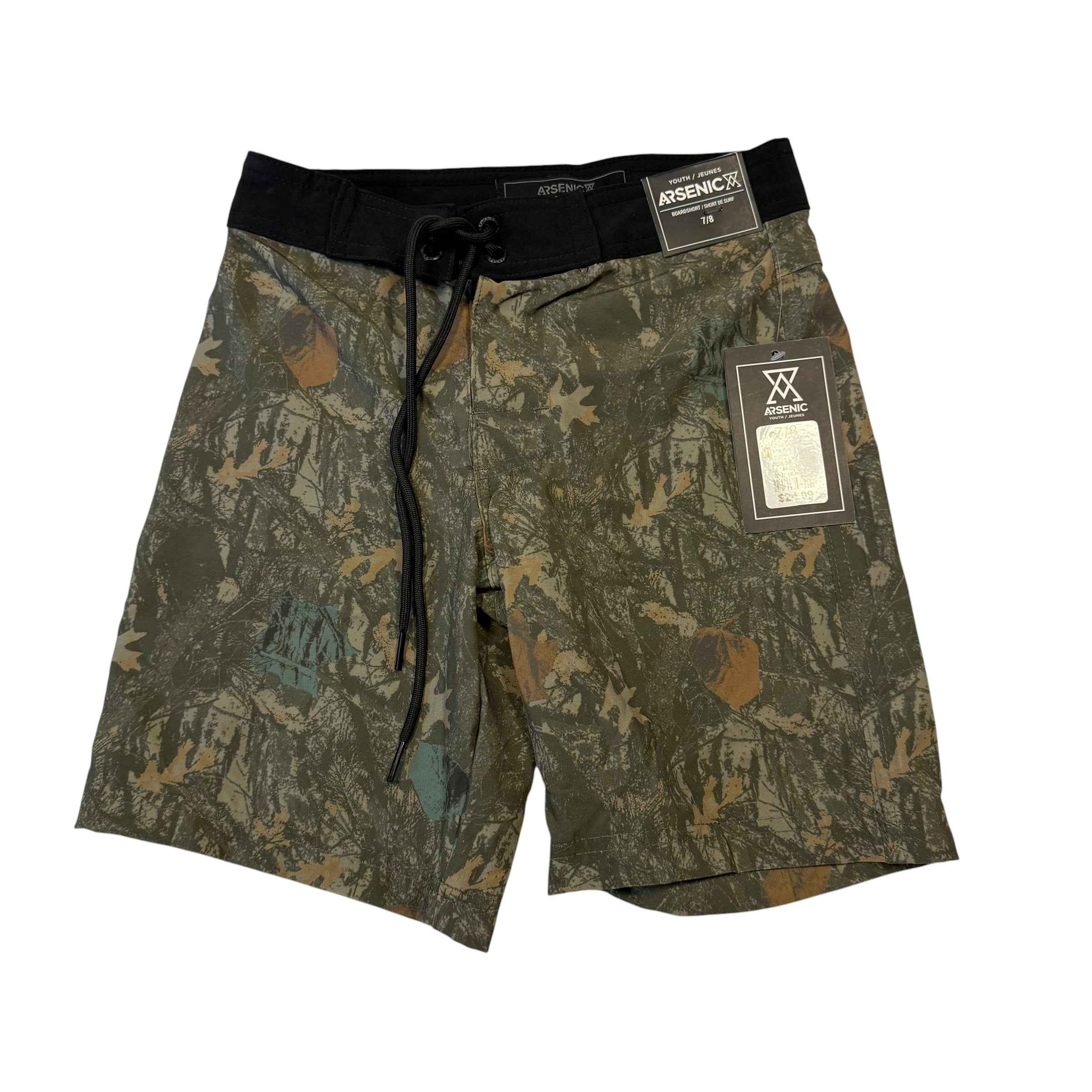 NWT Arsenic Youth Camo Board Shorts – Size S/P (7/8) – New - Ready Kids Canada