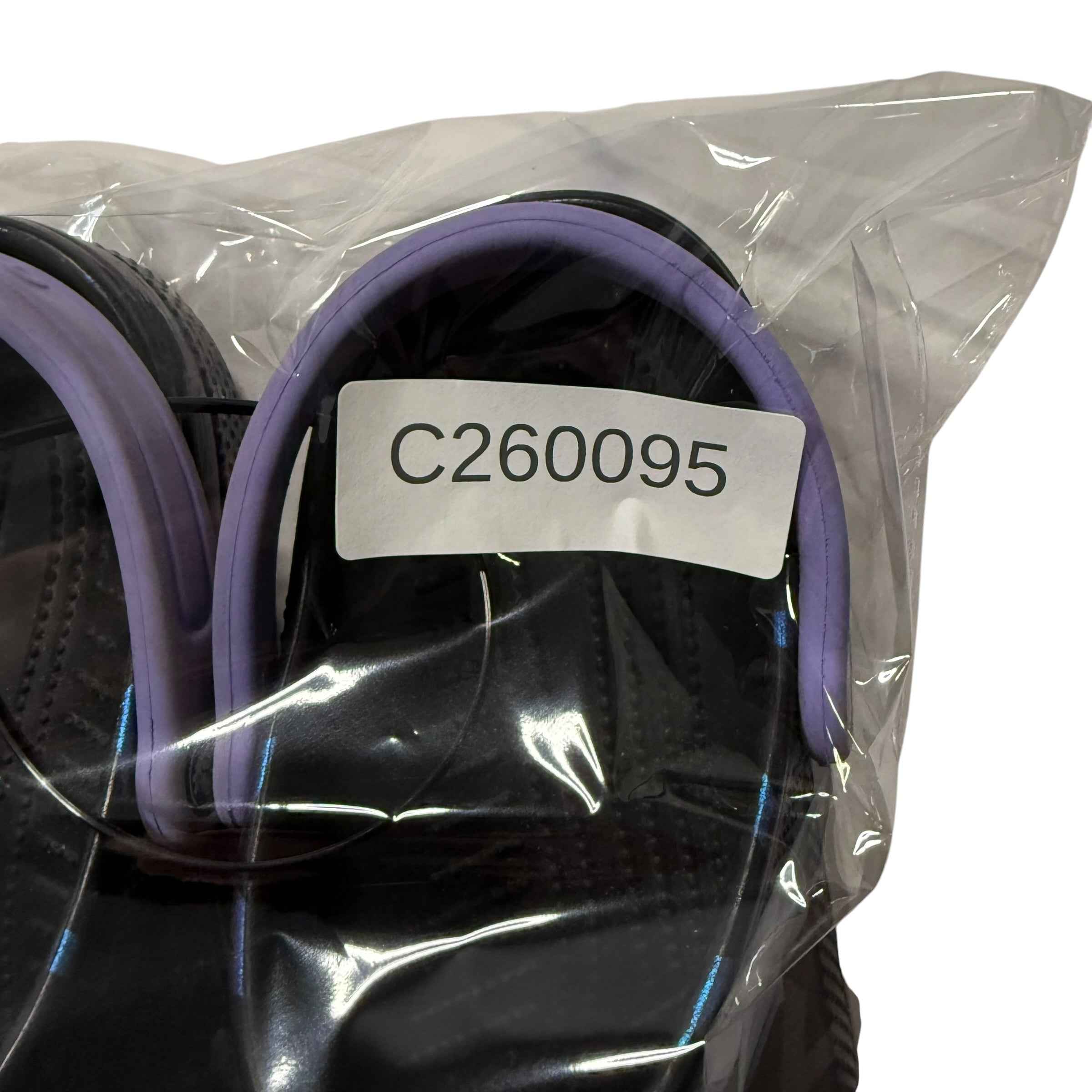 Crocs Black Purple Blue Star Clogs J 5 - Ready Kids Canada