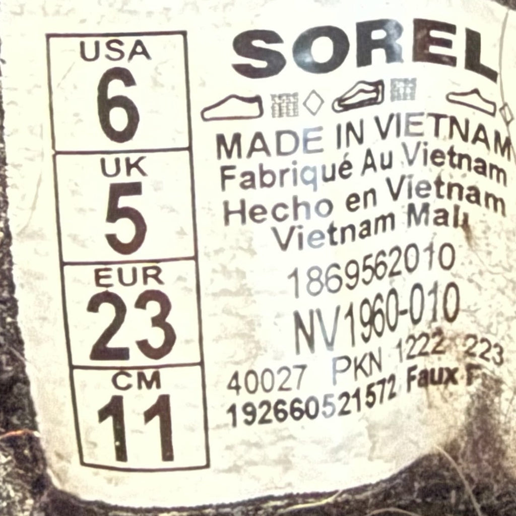 Sorel Toddler Size 6 Winter Snow Boots