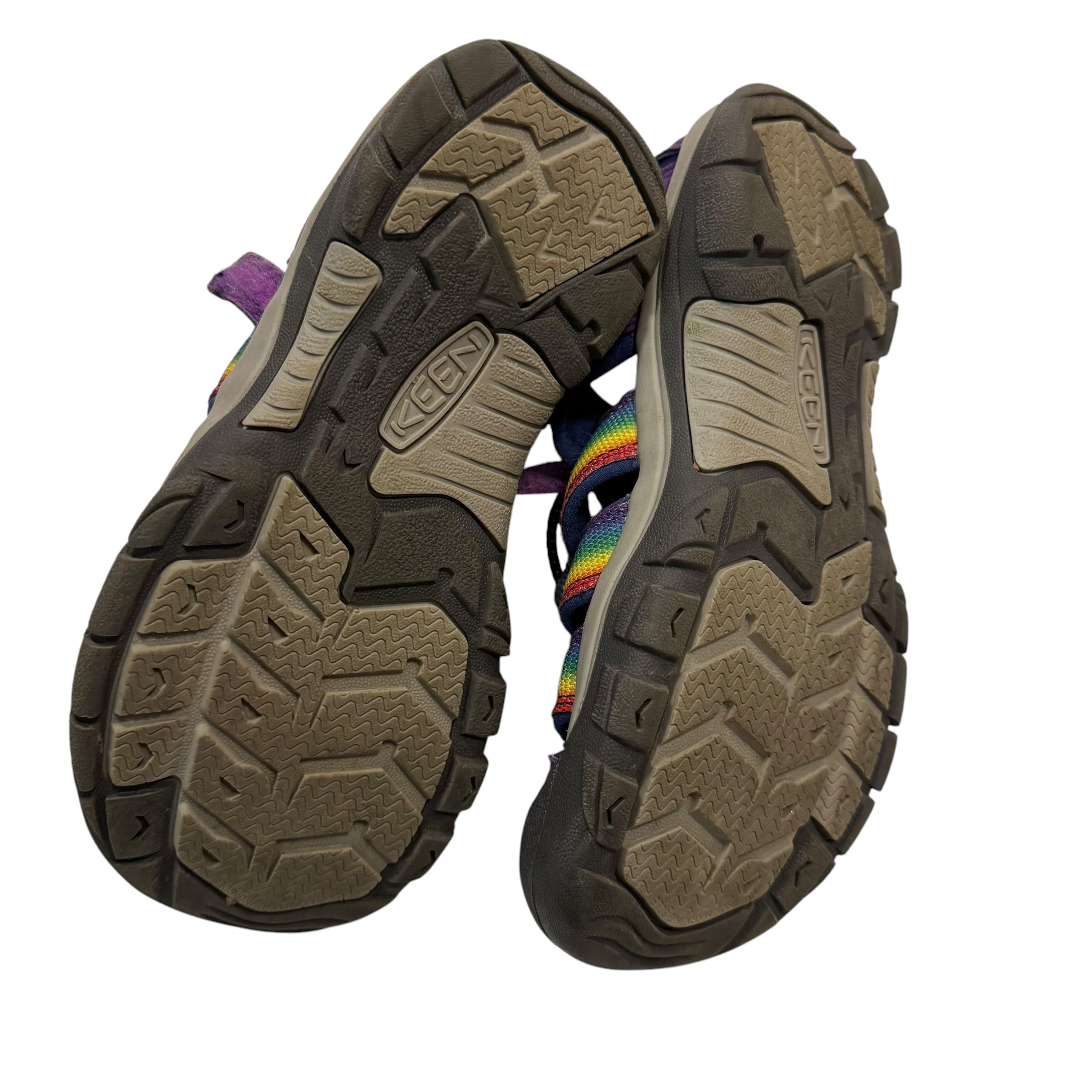 Keen Newport H2 Sandals Purple Rainbow Tie Dye (Big Kid Size 4) - Ready Kids Canada